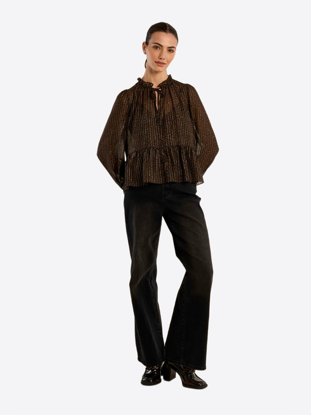 Camicia MOLLY BRACKEN da Donna - nero T2261EBLKFAUSTINE