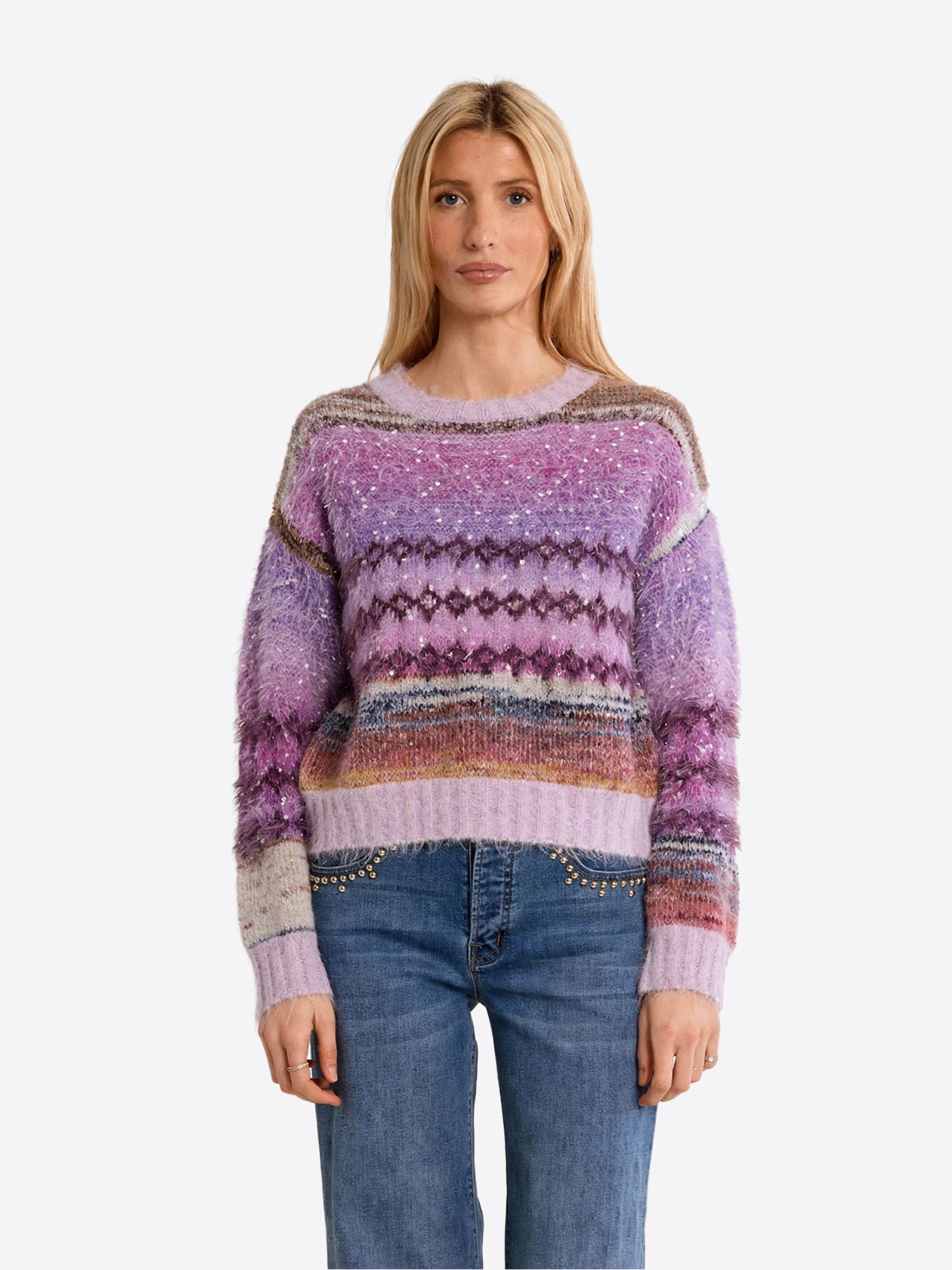 Maglione MOLLY BRACKEN da Donna - T2328ENMAUVE