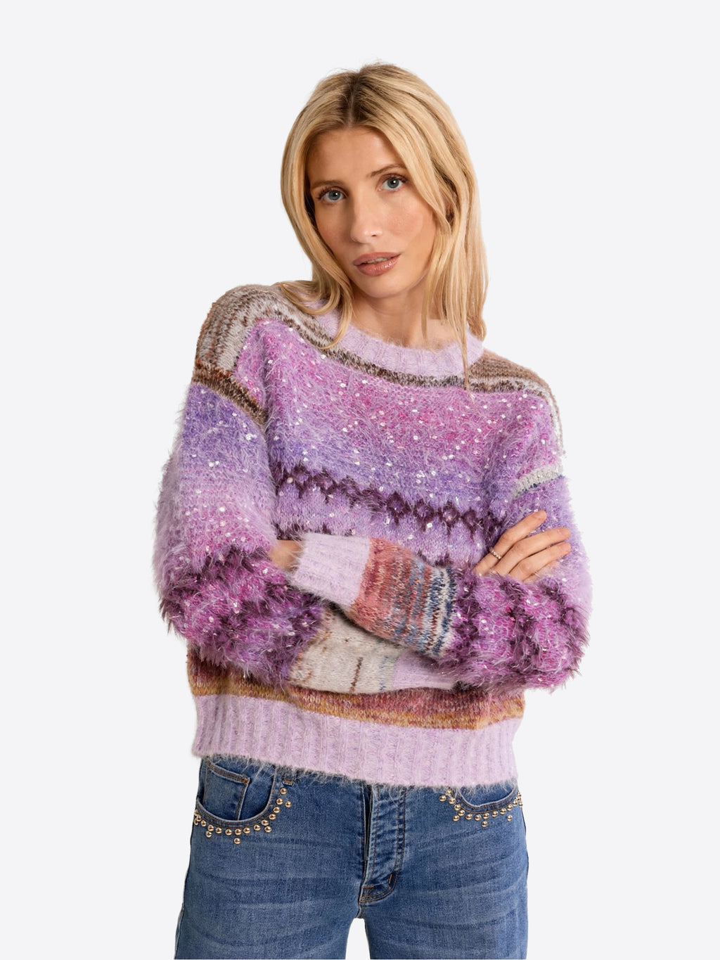 Maglione MOLLY BRACKEN da Donna - T2328ENMAUVE