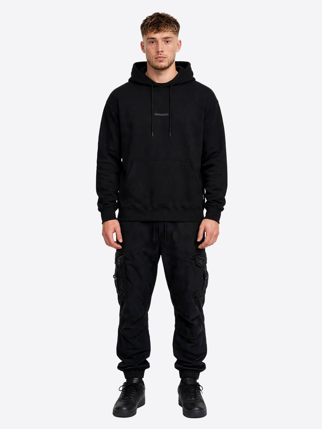 Felpa PROPAGANDA da Uomo - nero 26FWPRFE756BLK
