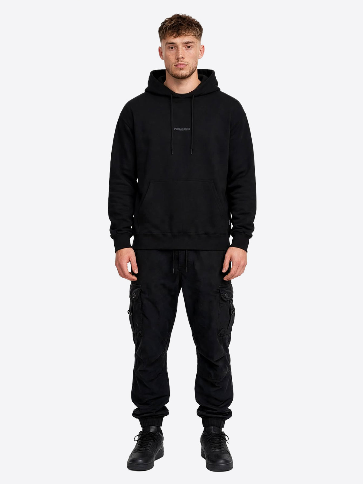 Felpa PROPAGANDA da Uomo - nero 26FWPRFE756BLK