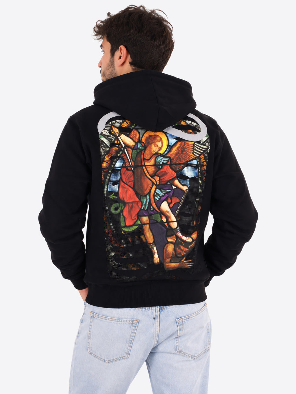 Felpa PROPAGANDA da Uomo - nero 26FWPRFE7760BLK