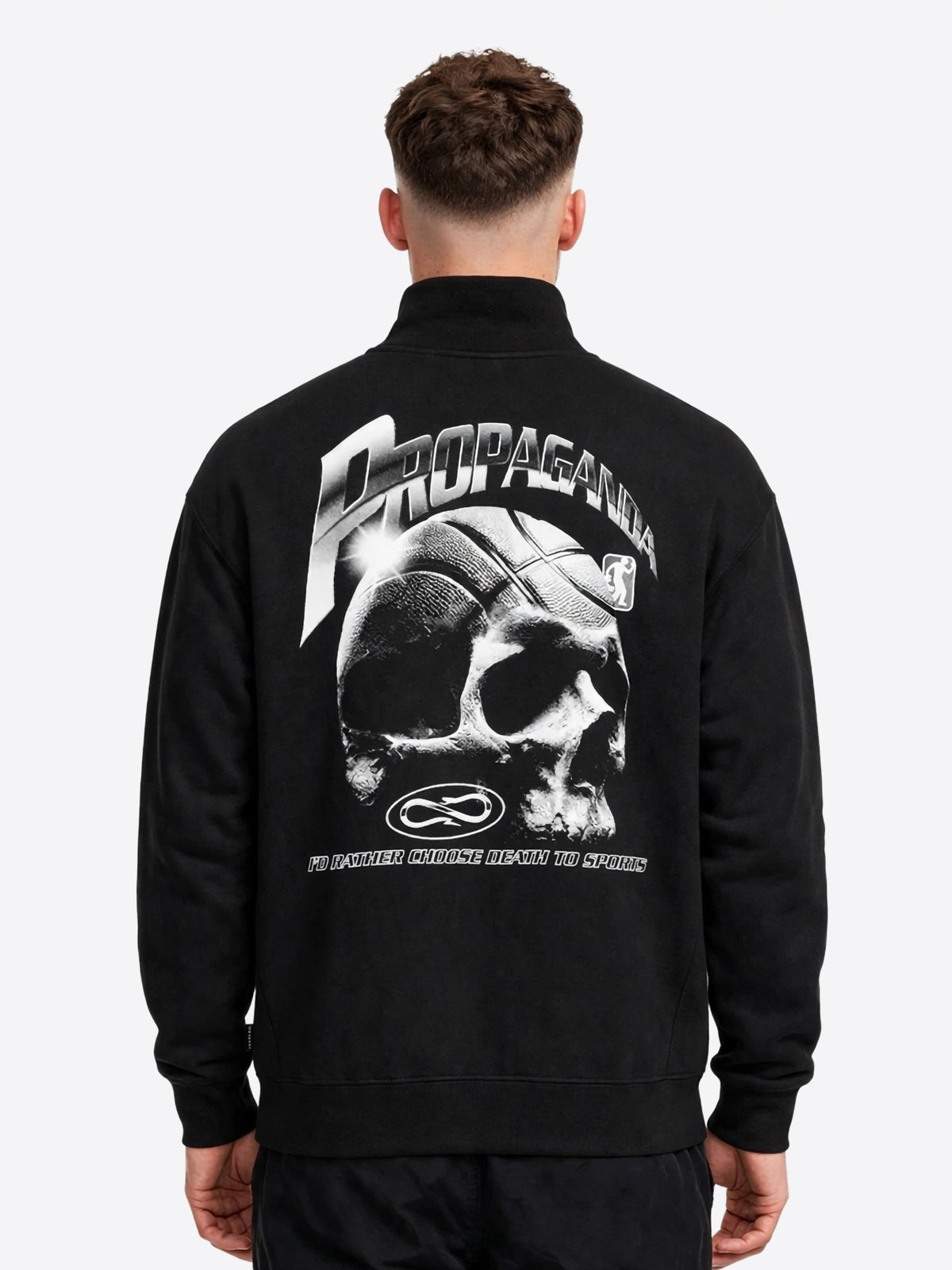 Felpa PROPAGANDA da Uomo - nero 26FWPRFE785BLK