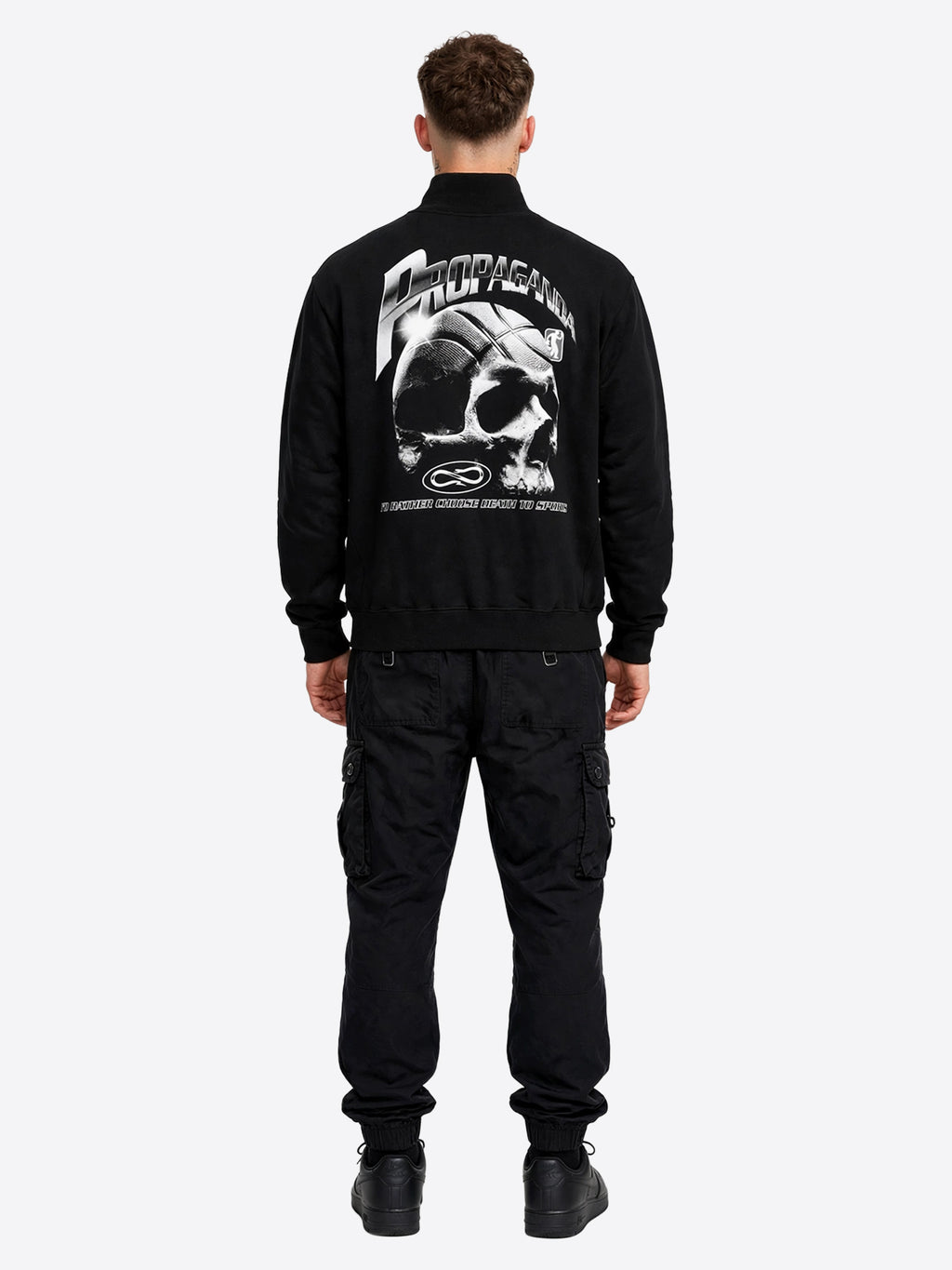 Felpa PROPAGANDA da Uomo - nero 26FWPRFE785BLK