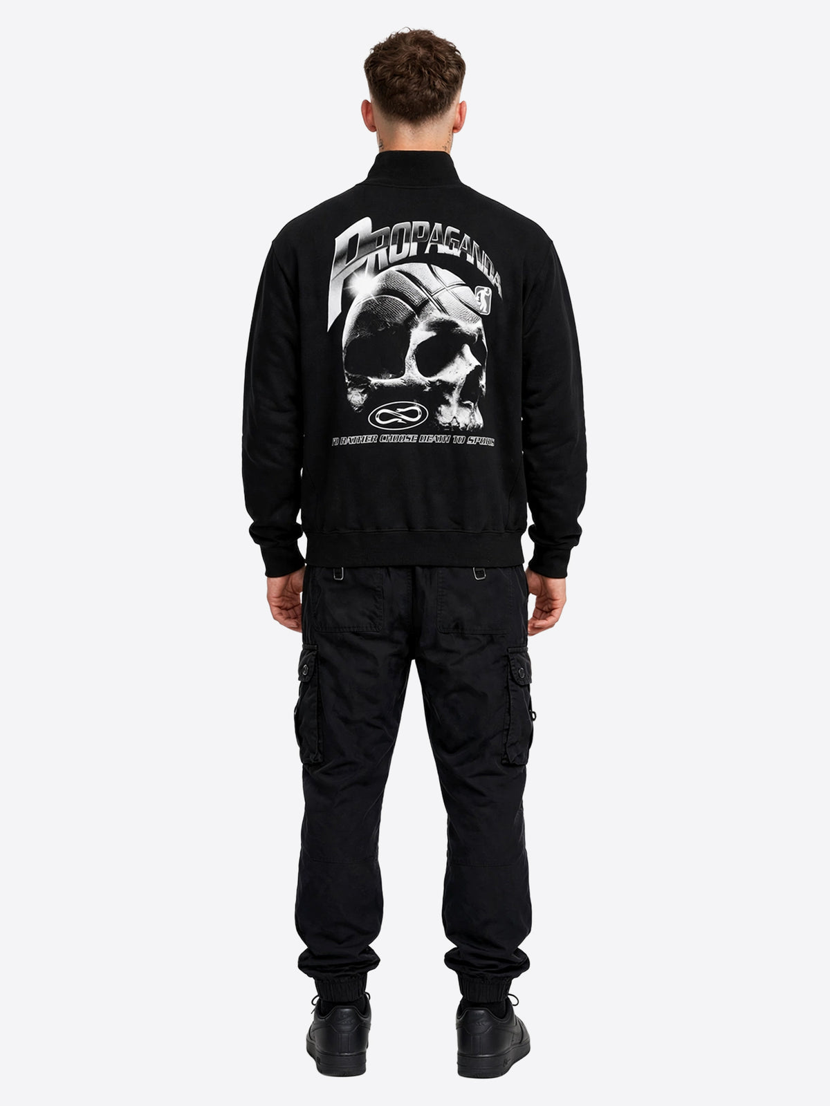 Felpa PROPAGANDA da Uomo - nero 26FWPRFE785BLK