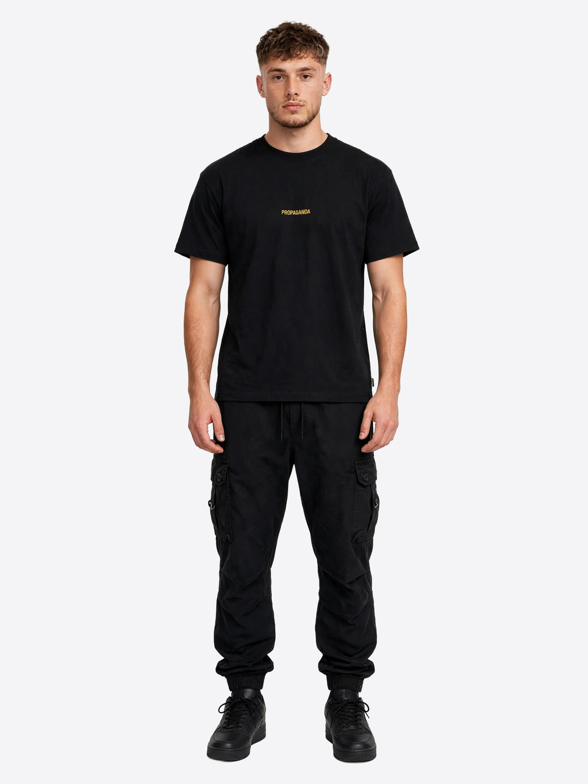 T-shirt PROPAGANDA da Uomo - nero 26FWPRTS953BLK
