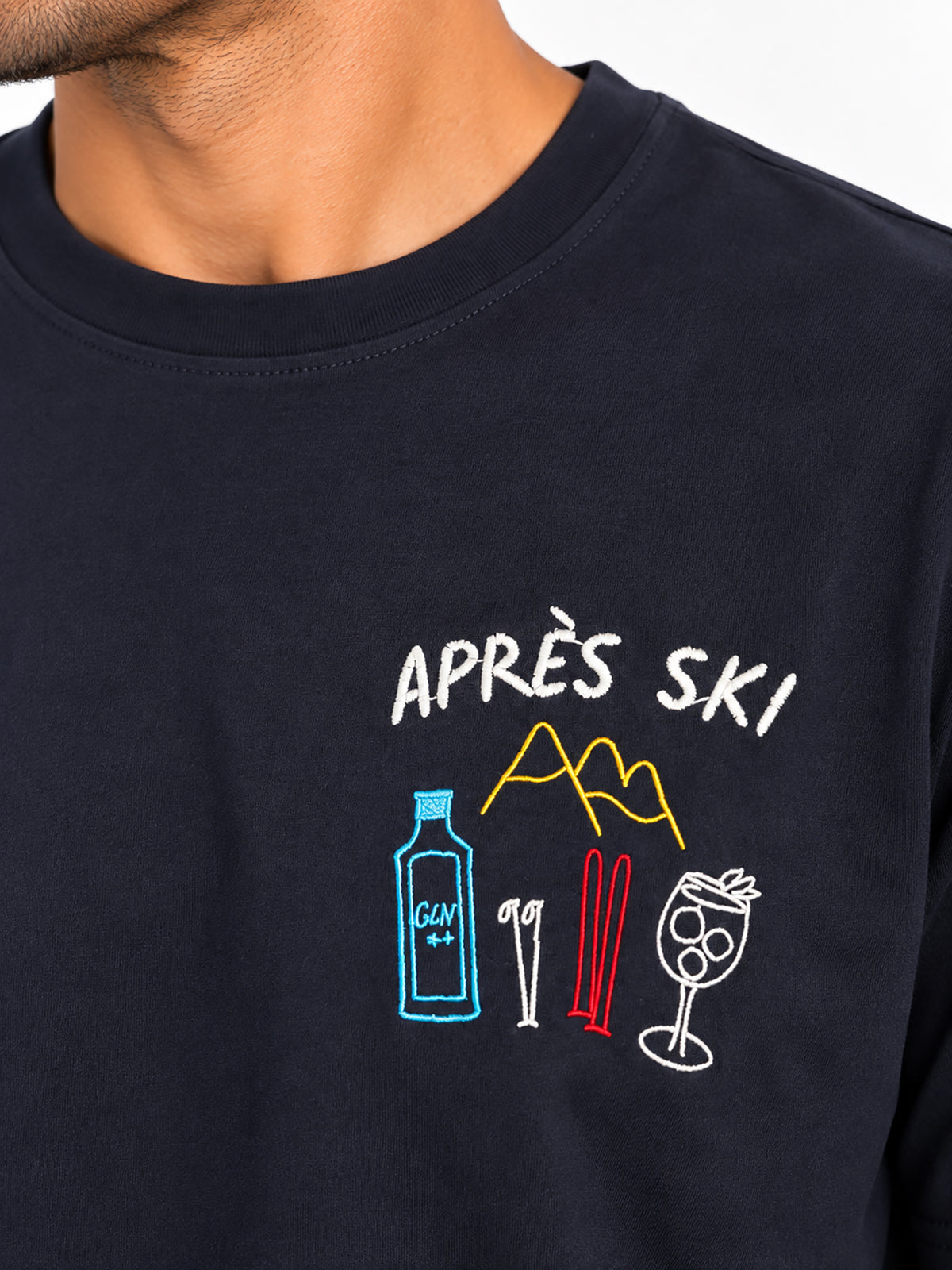 T-shirt SUPERCULTURE da Uomo - blu A3079BLU