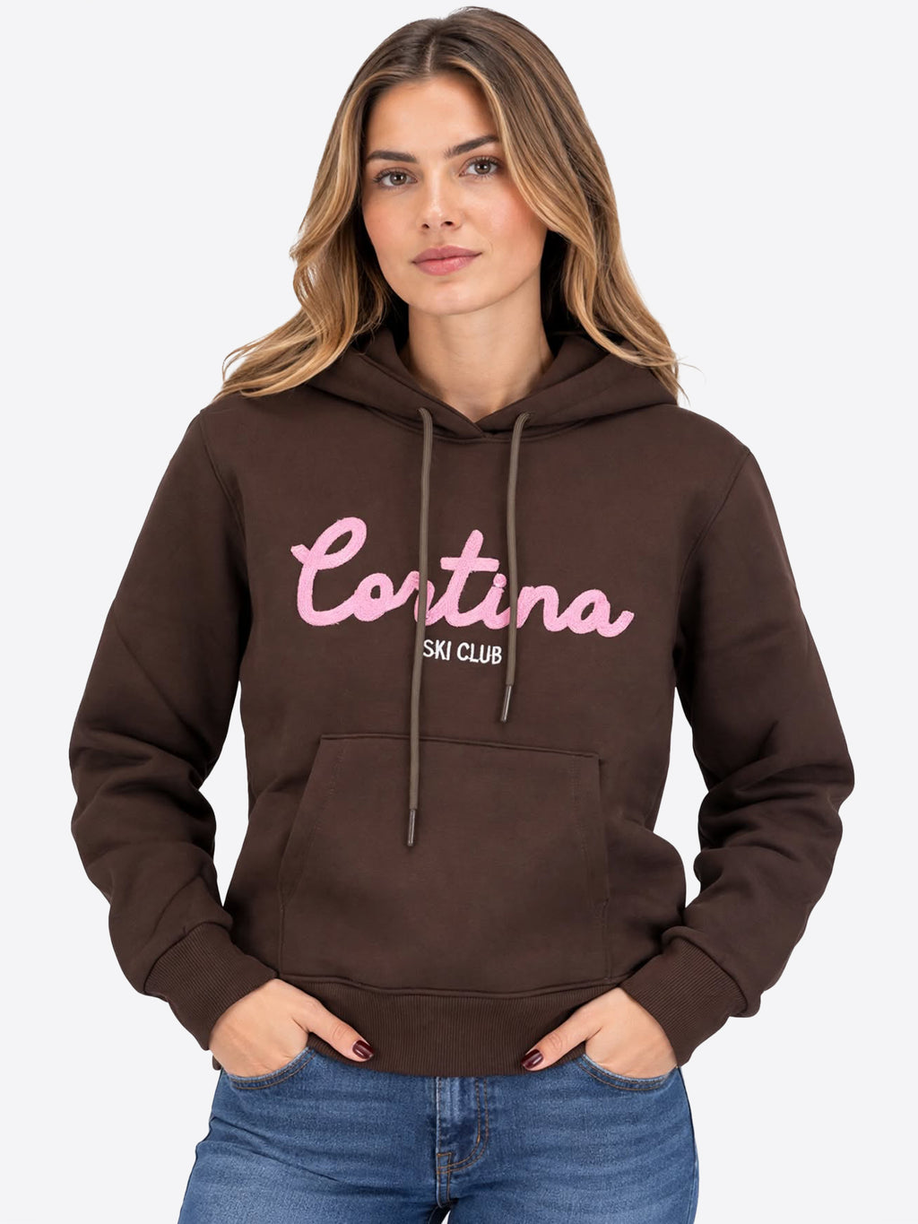 Felpa SUPERCULTURE da Donna - AW3155MORO