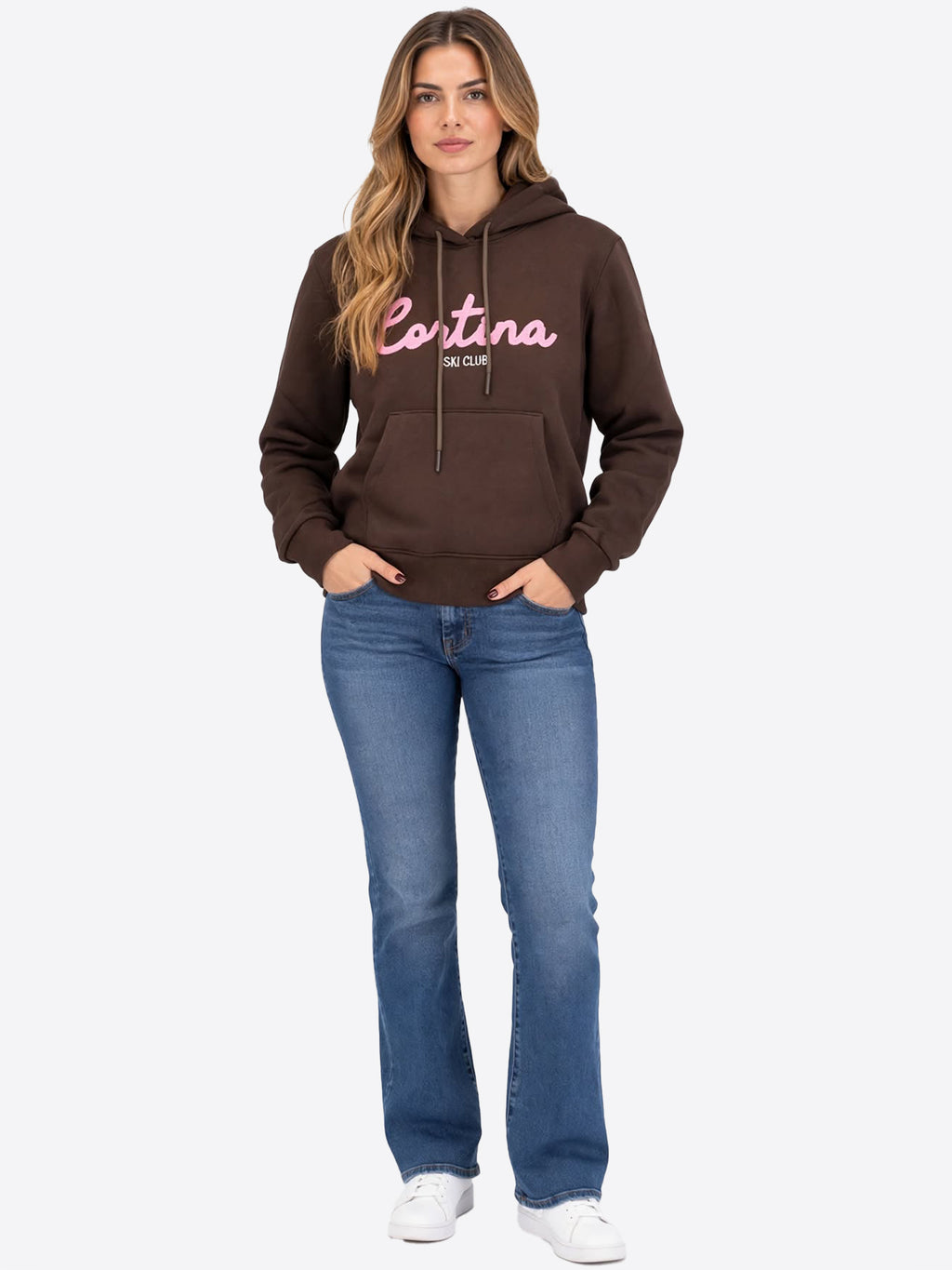 Felpa SUPERCULTURE da Donna - AW3155MORO