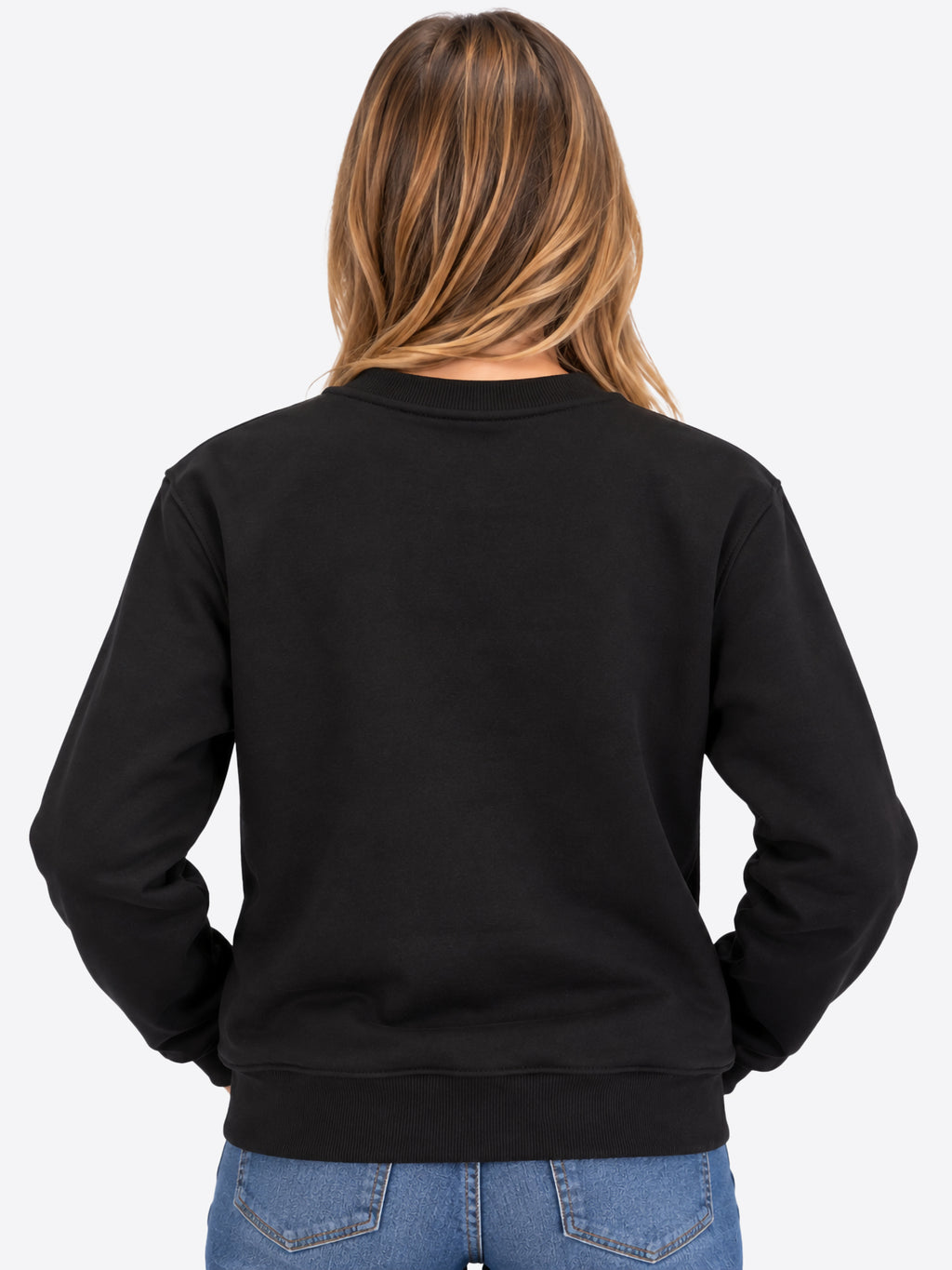 Felpa SUPERCULTURE da Donna - nero AW3171BLK