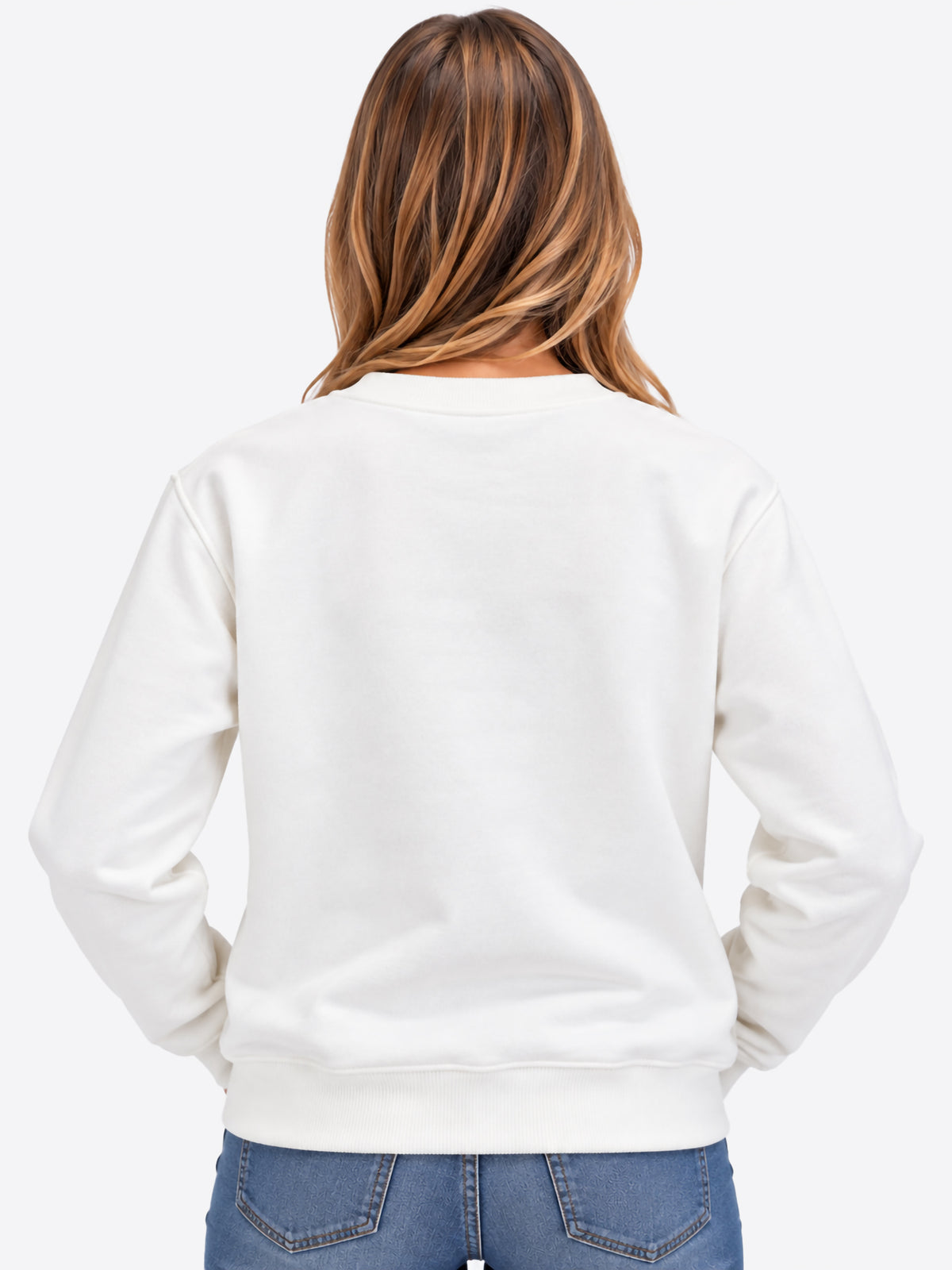 Felpa SUPERCULTURE da Donna - bianco AW3171WHT