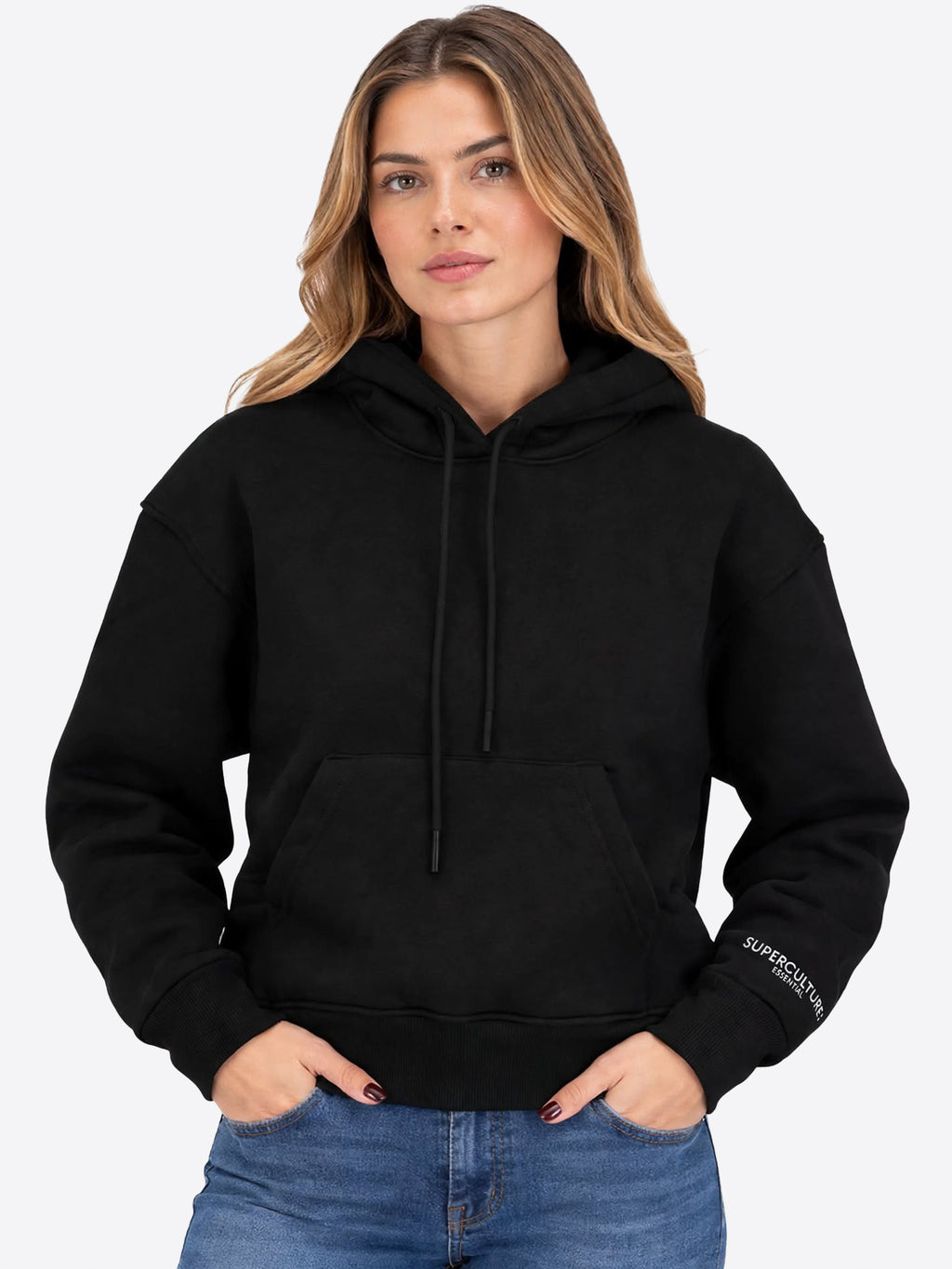 Felpa SUPERCULTURE da Donna - nero SALLYBLK