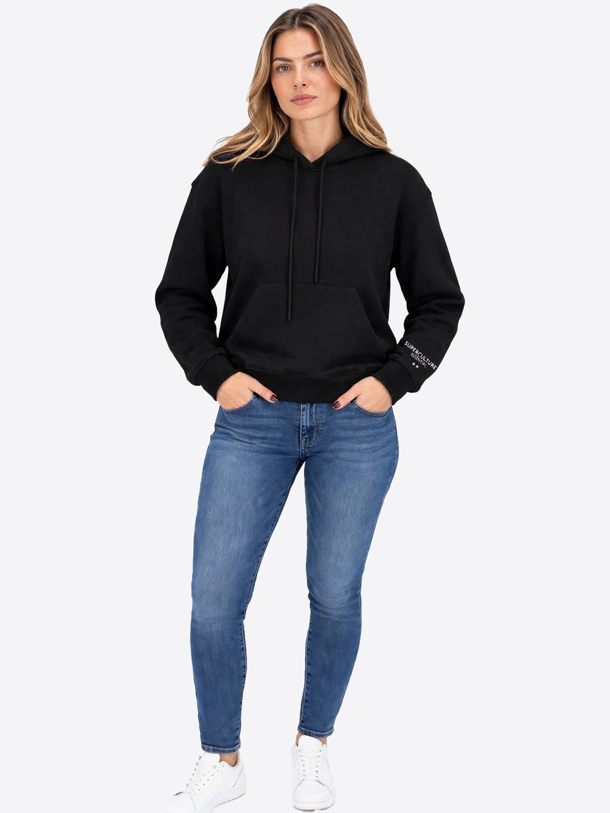 Felpa SUPERCULTURE da Donna - nero SALLYBLK