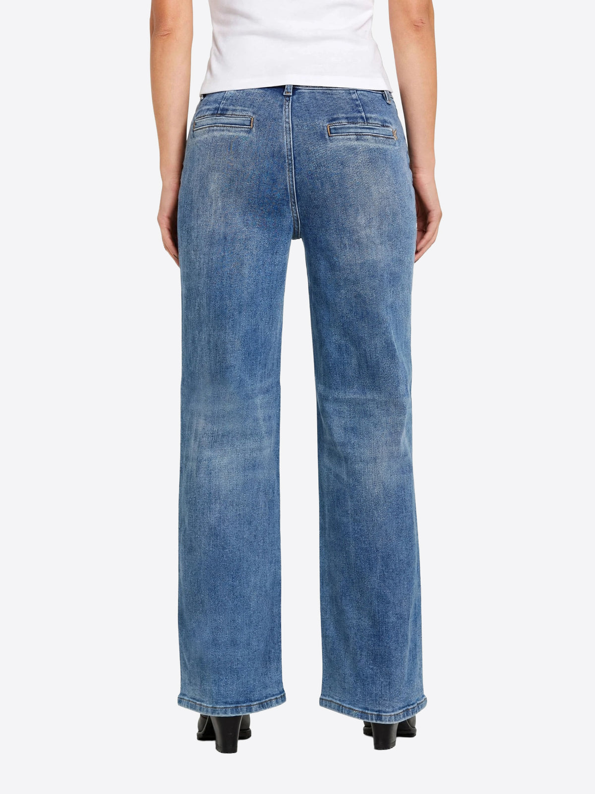 Pantalone Jeans TAKE TWO da Donna - blu DT03227MEDIOCHIARO
