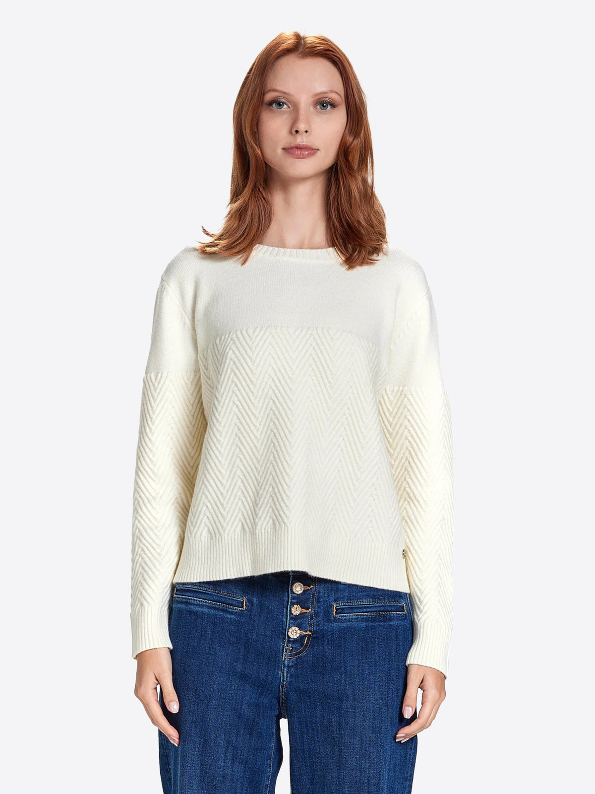 Maglia TAKE TWO da Donna - bianco DT03334PANNA