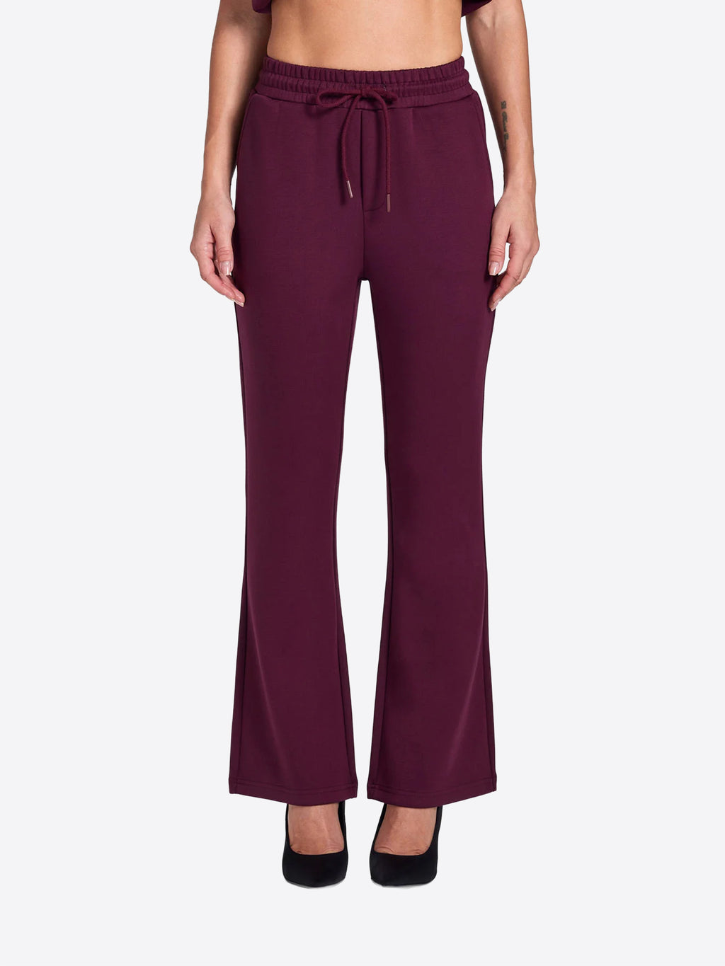 Pantalone Tuta TAKE TWO da Donna - rosso DT03577BORDEAUX