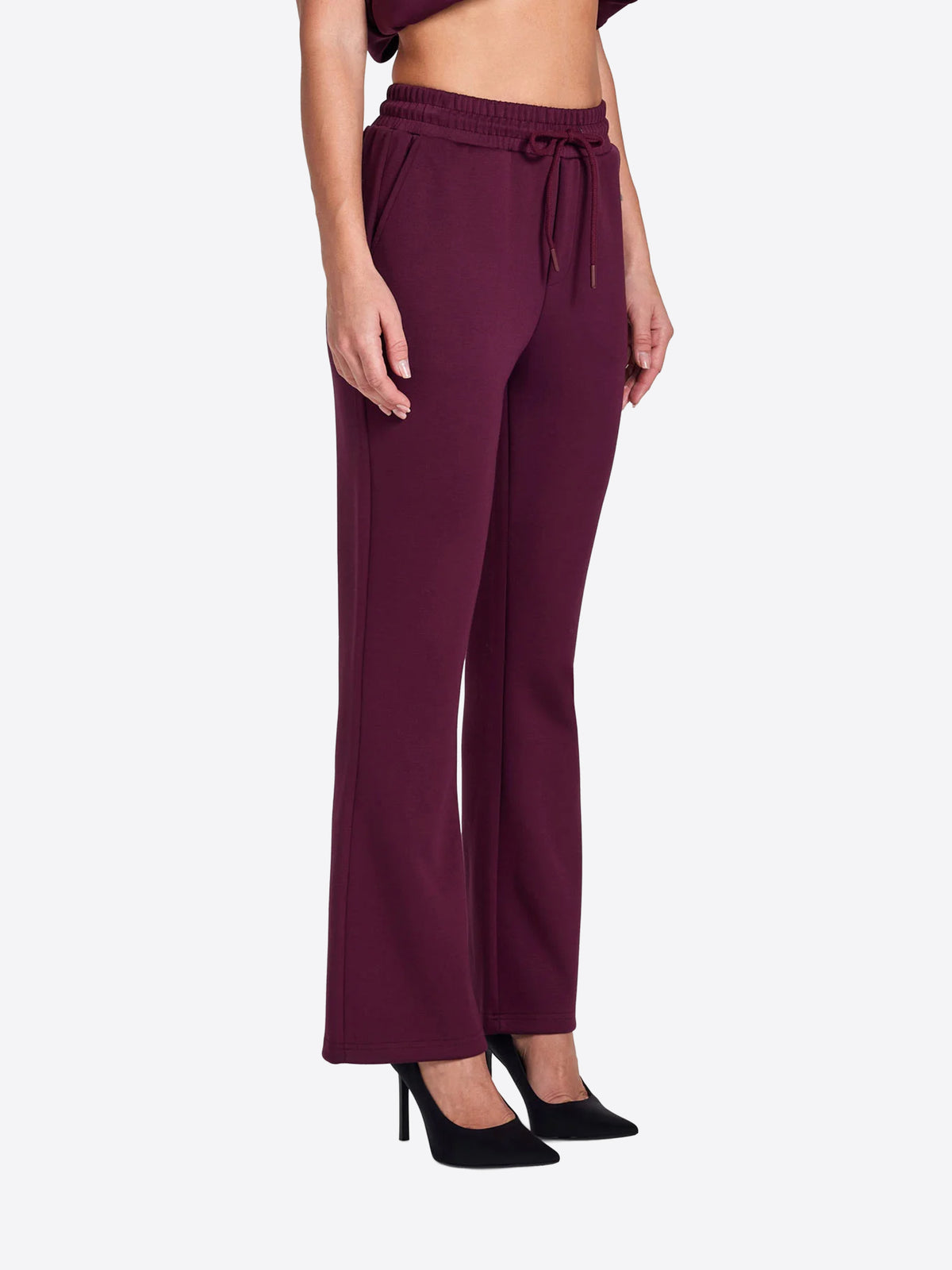 Pantalone Tuta TAKE TWO da Donna - rosso DT03577BORDEAUX