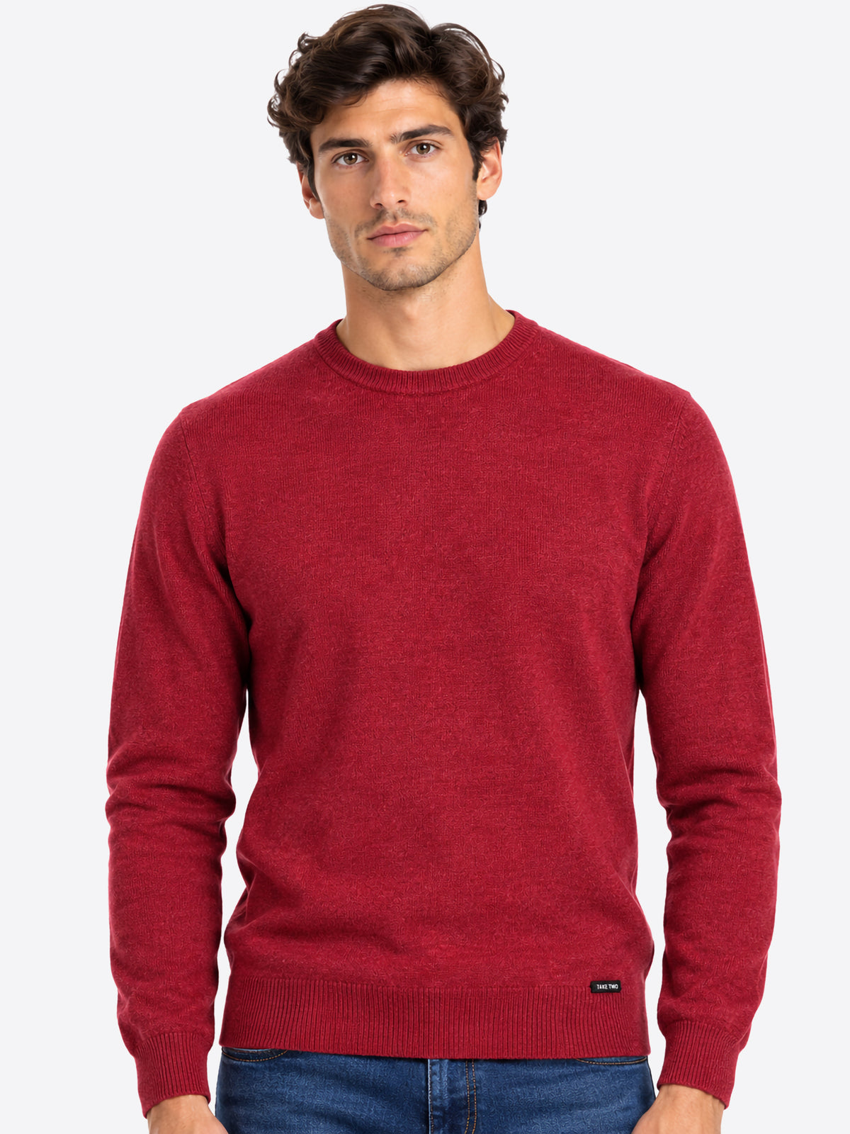 Maglione TAKE TWO da Uomo - rosso UT05160ROSSO