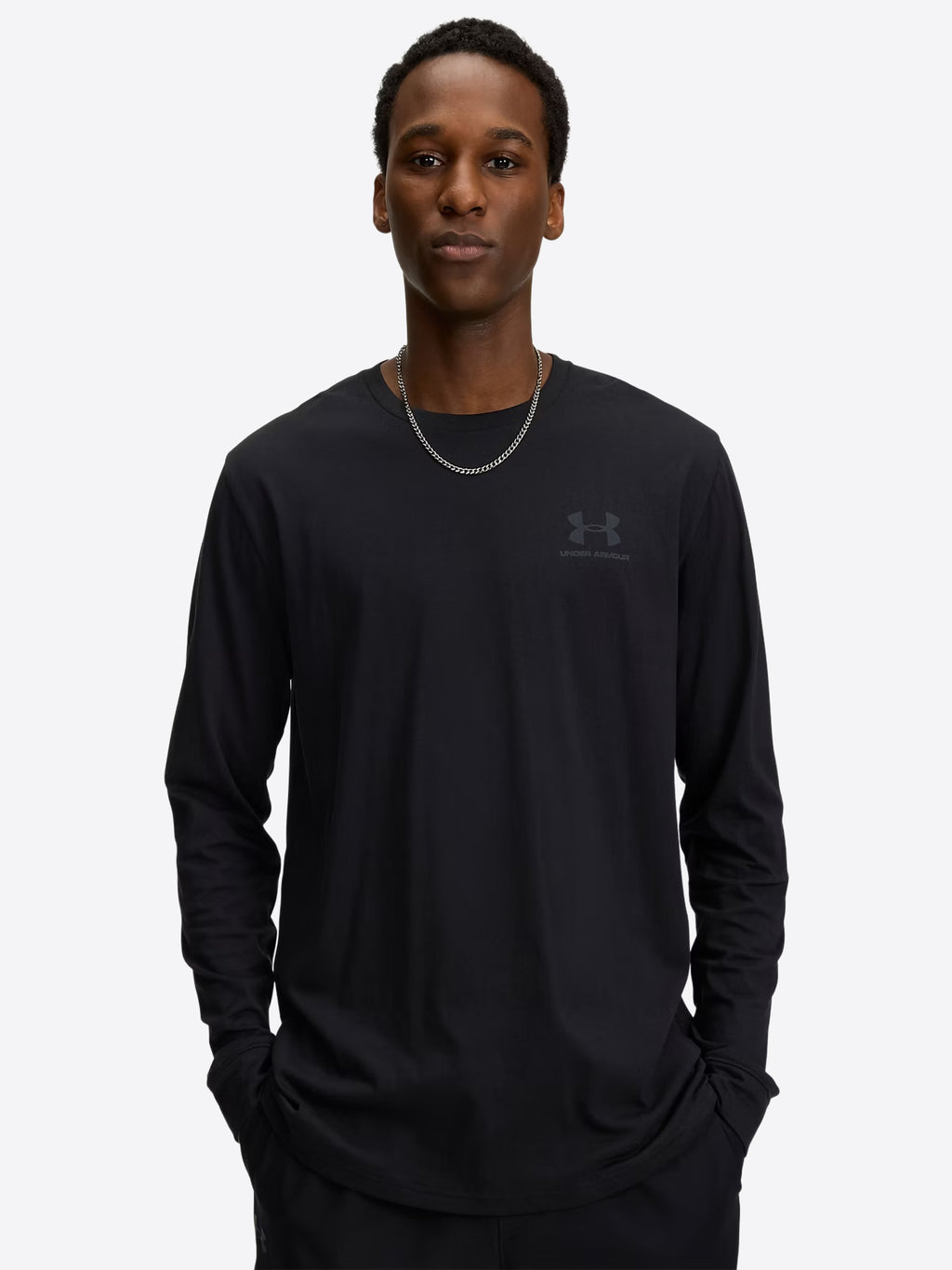Long-shirt UNDER ARMOR da Uomo - nero 1329585002 NERO