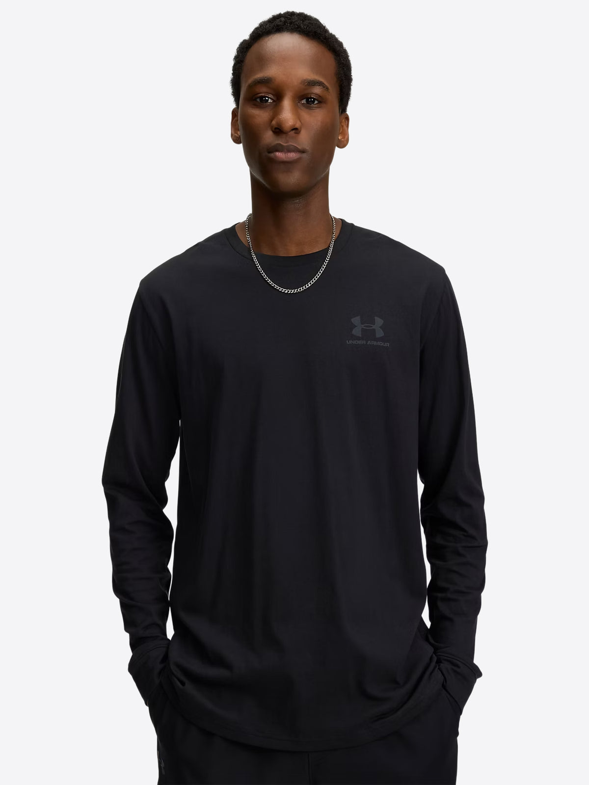 Long-shirt UNDER ARMOR da Uomo - nero 1329585002 NERO