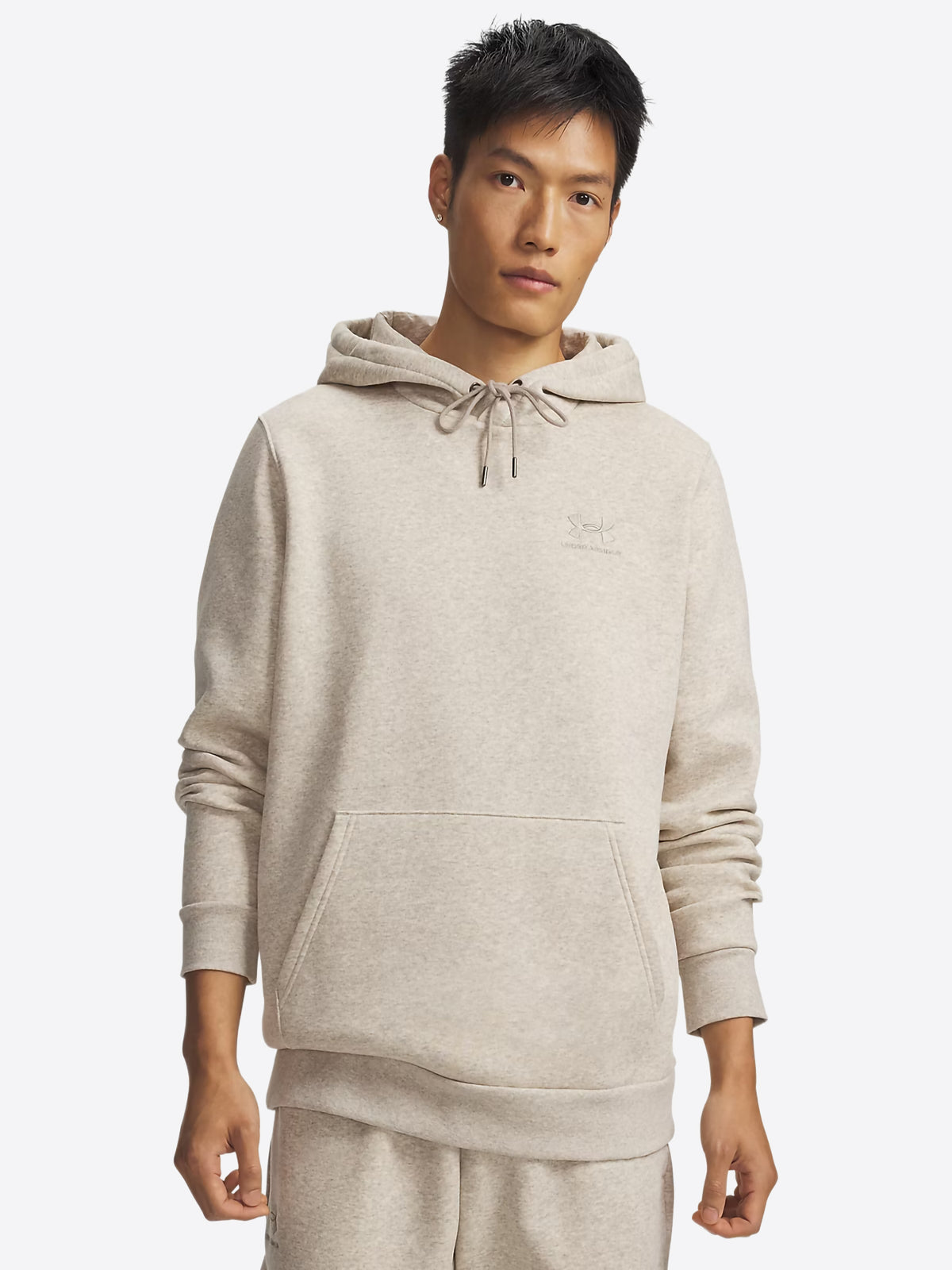 Felpa Cappuccio UNDER ARMOR da Uomo - beige 1373880203 BEIGE