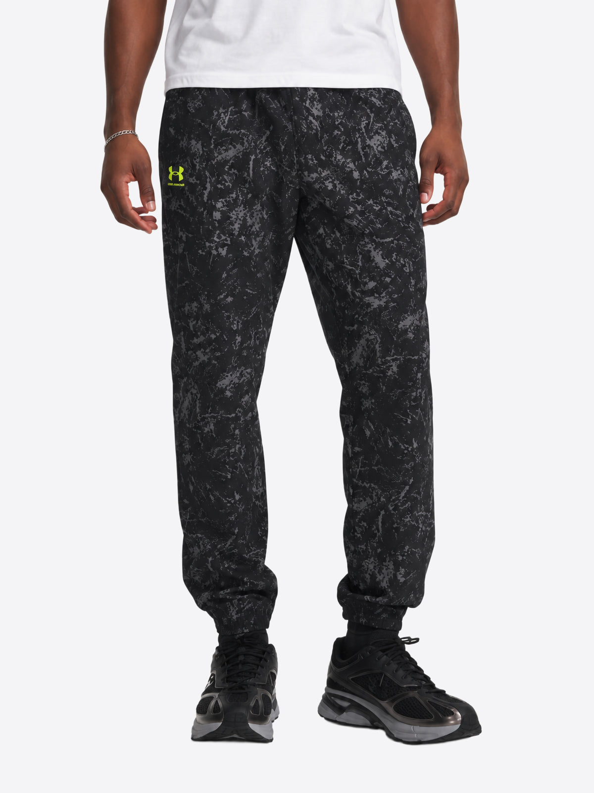 Pantalone Tuta UNDER ARMOR da Uomo - nero 1386557008 NEROGRAFIC
