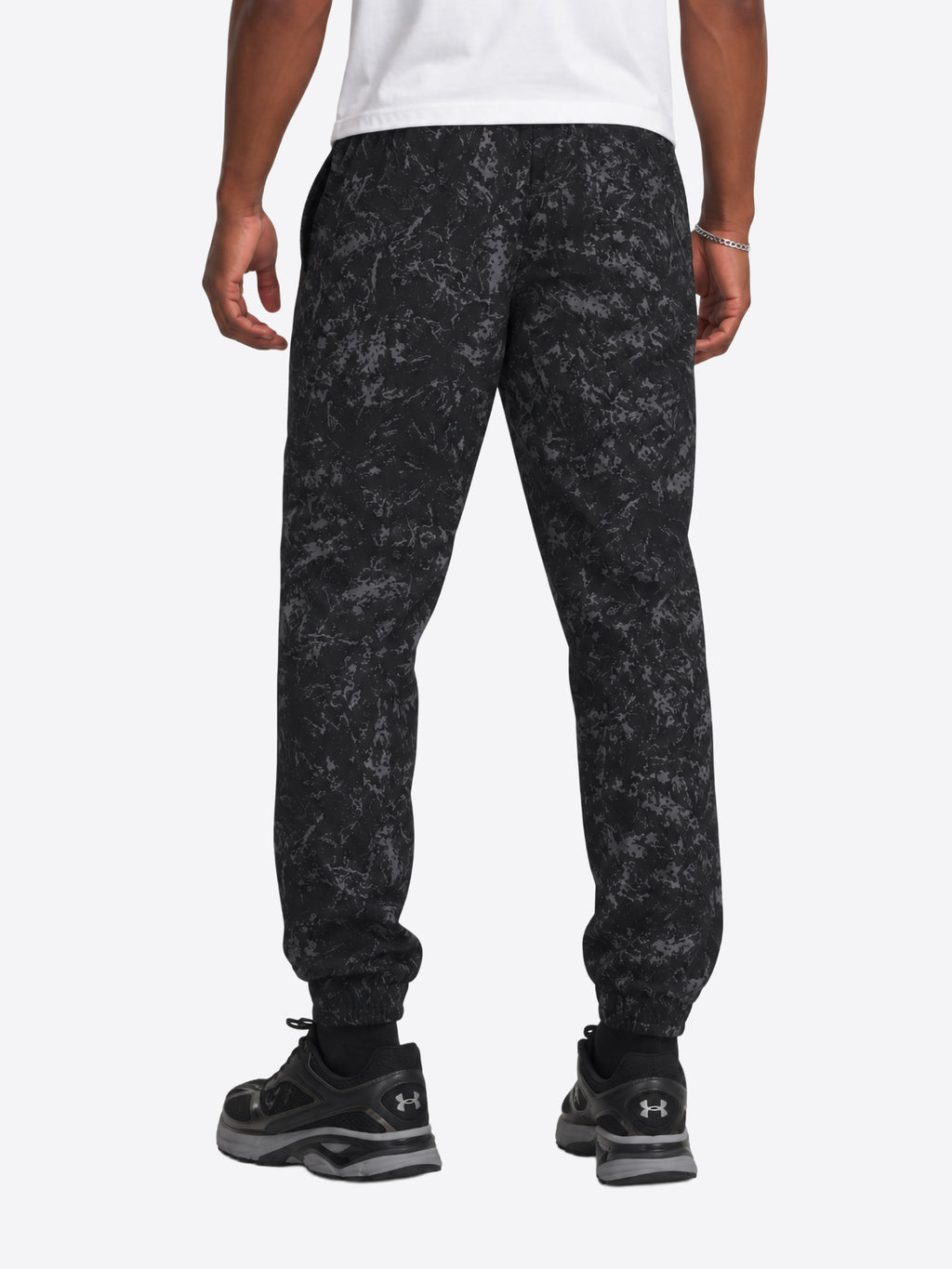 Pantalone Tuta UNDER ARMOR da Uomo - nero 1386557008 NEROGRAFIC