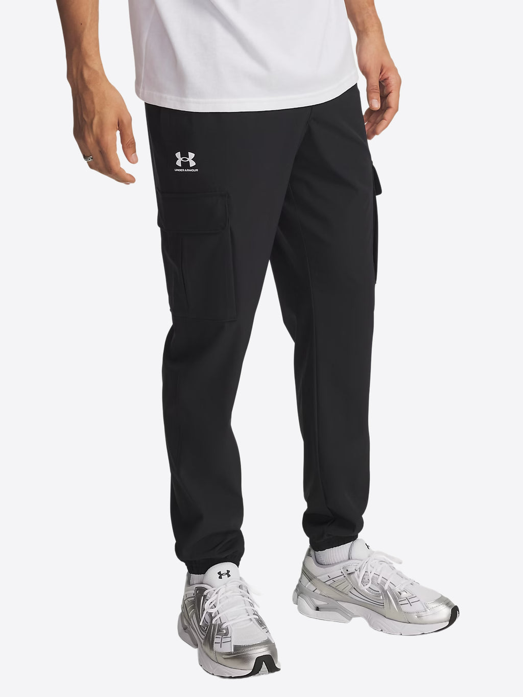 Pantalone Tuta UNDER ARMOR da Uomo - nero 1386558001 NERO