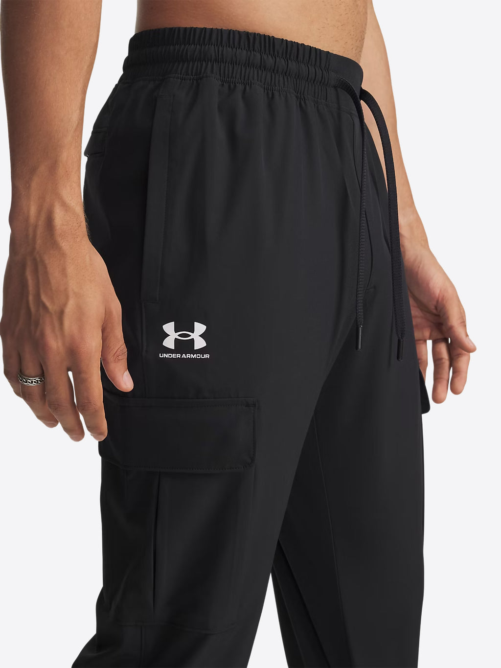 Pantalone Tuta UNDER ARMOR da Uomo - nero 1386558001 NERO