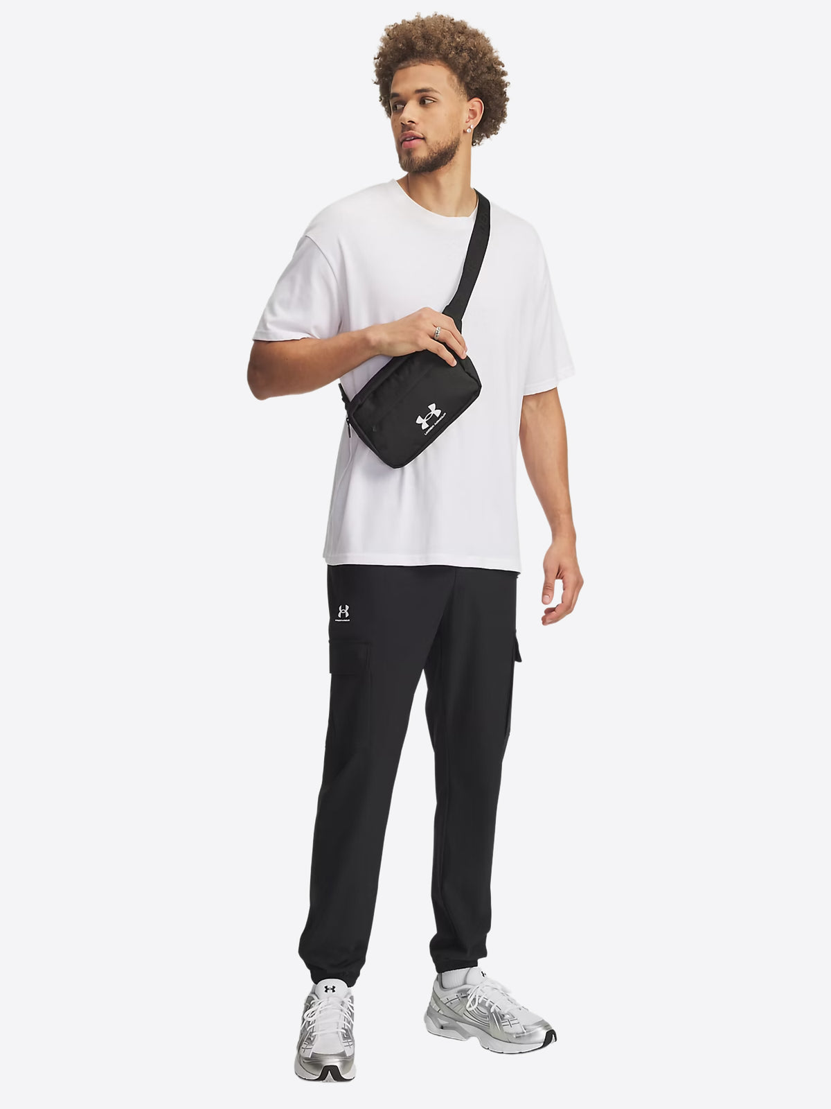 Pantalone Tuta UNDER ARMOR da Uomo - nero 1386558001 NERO