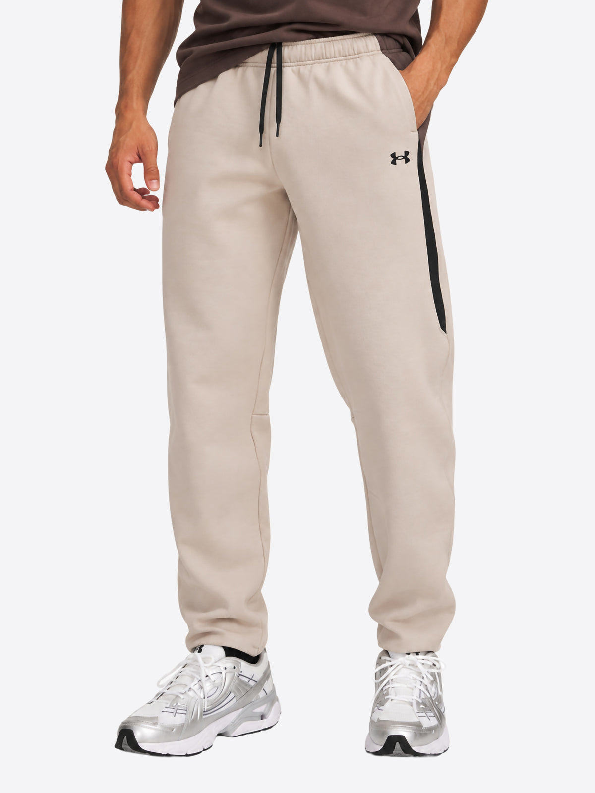 Pantalone Tuta UNDER ARMOR da Uomo - beige 6013427200 BEIGE