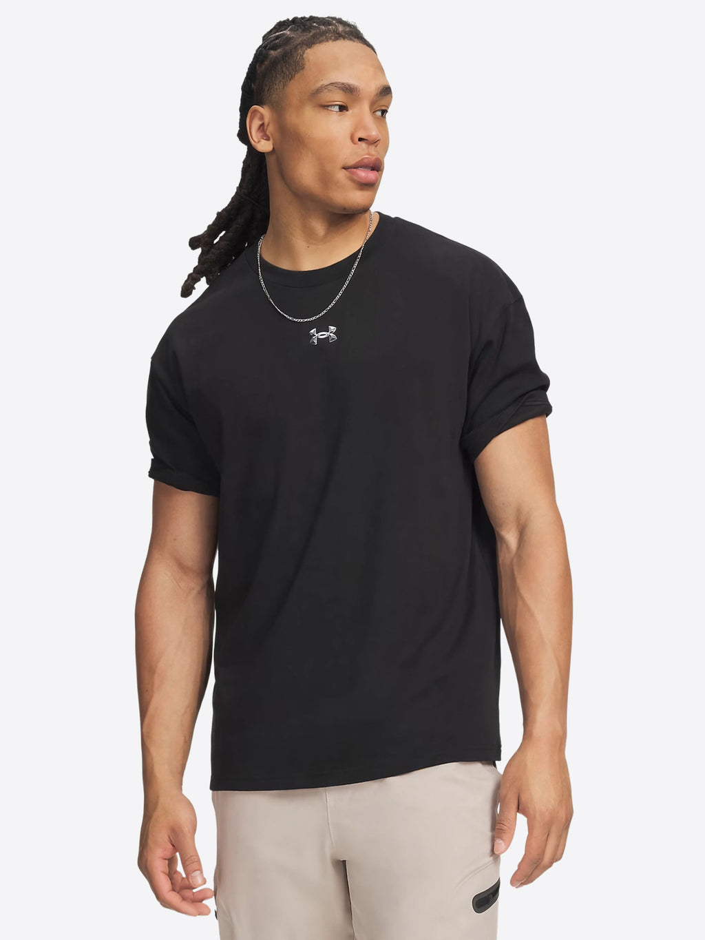 T-shirt UNDER ARMOR da Uomo - nero 6013618008 NERO