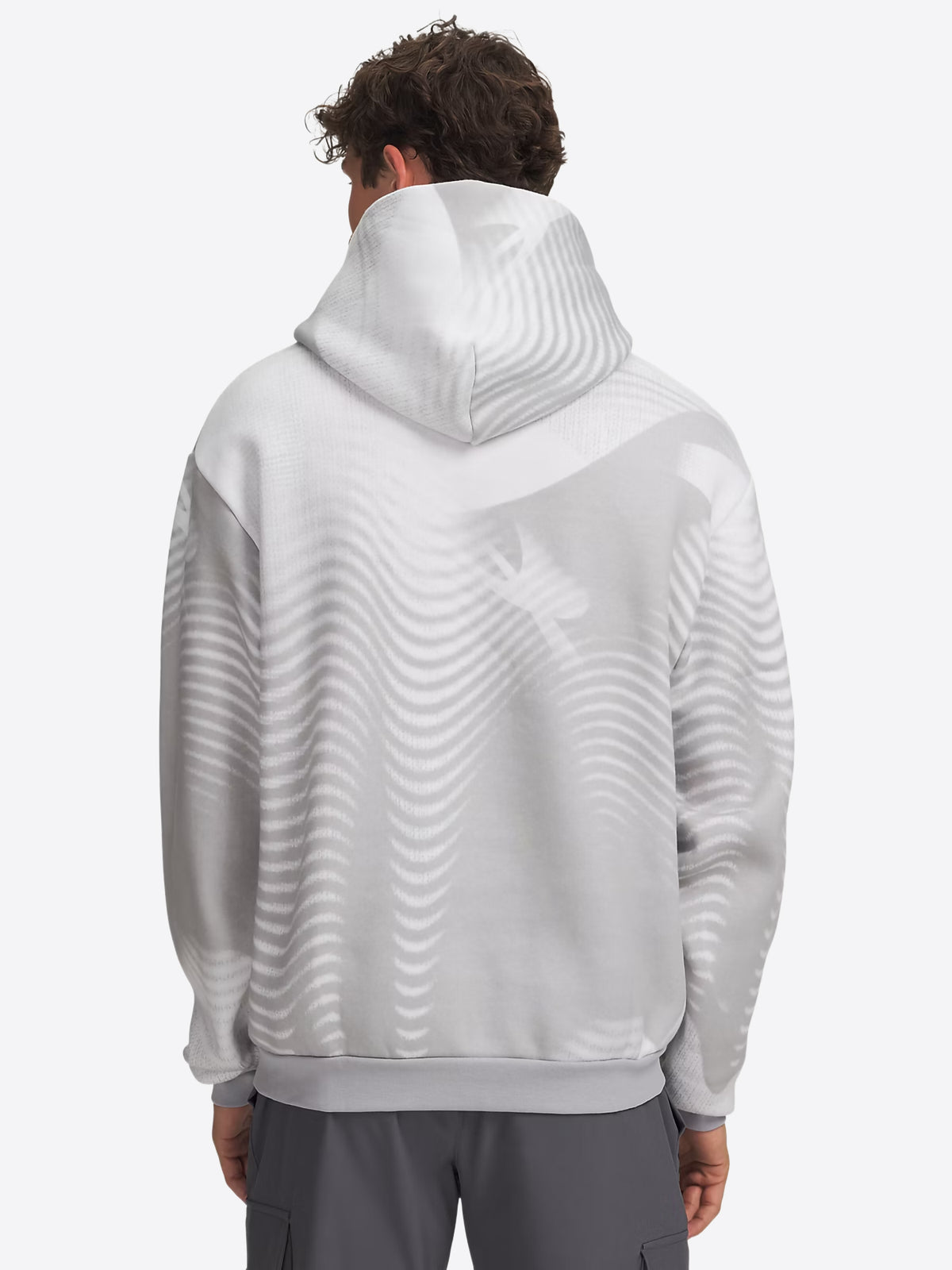 Felpa Cappuccio UNDER ARMOR da Uomo - bianco 60166150011 BIANCOGRIGIO