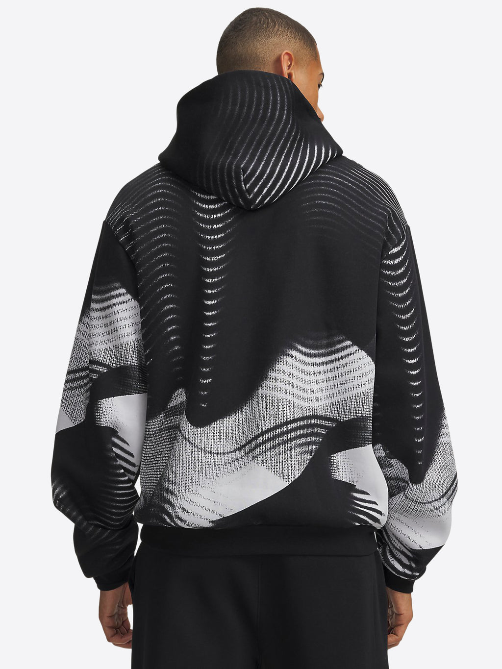 Felpa Cappuccio UNDER ARMOR da Uomo - nero 6016615008 NEROBIANCO