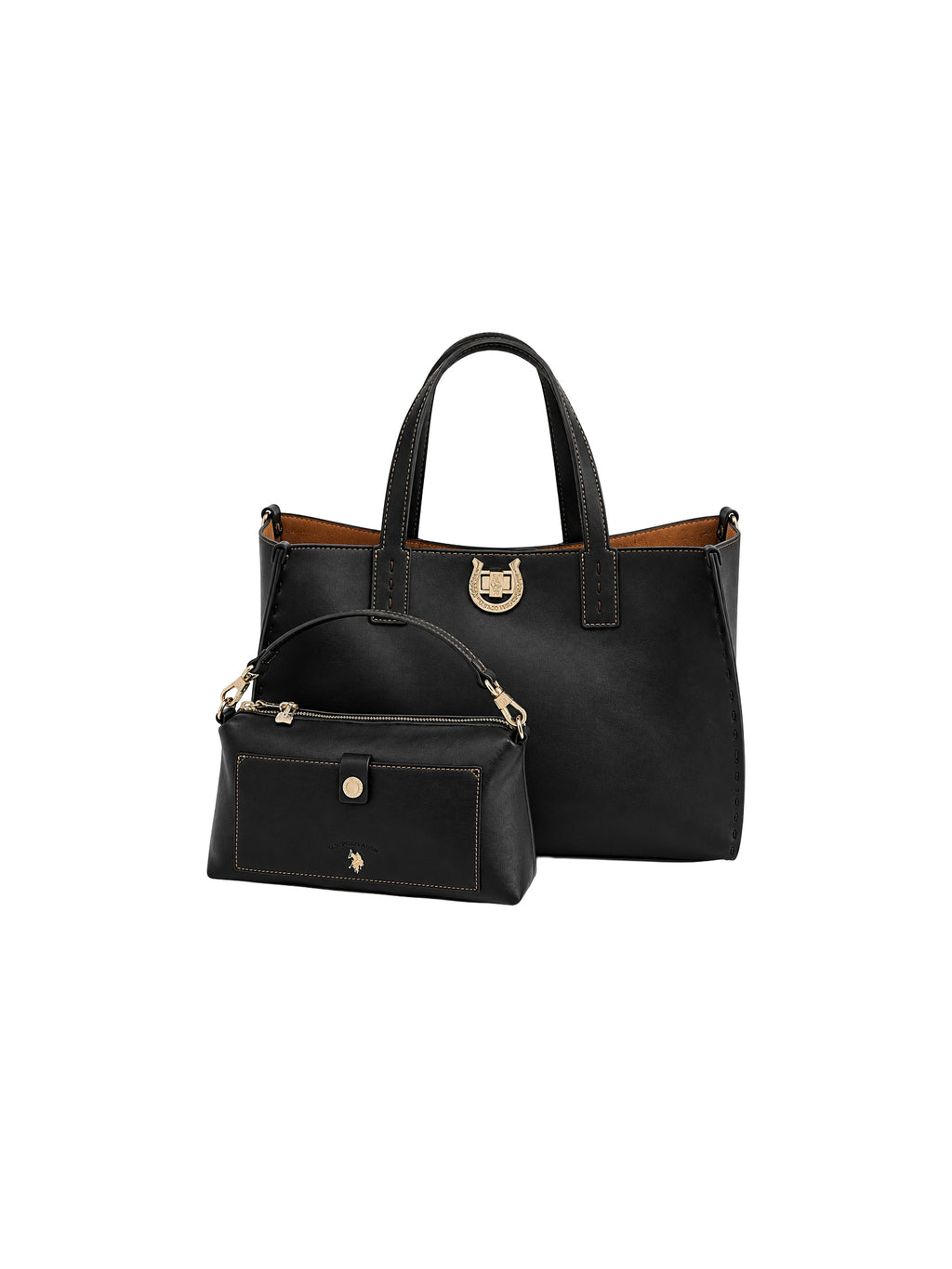 BORSA* US POLO ASSN da Donna - nero 8869SB5 NERO