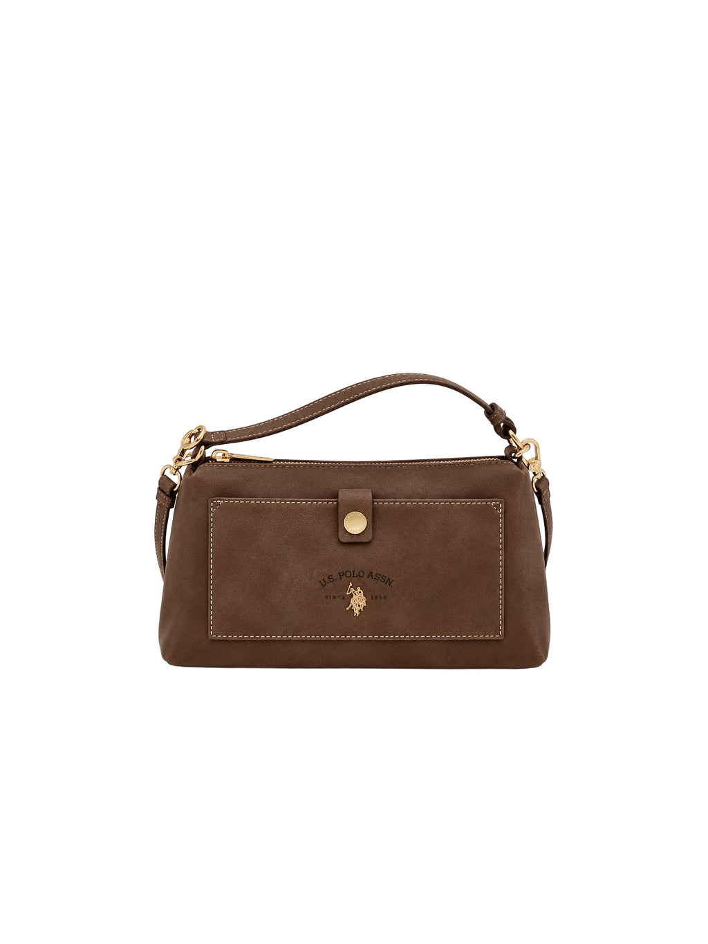 BORSA* US POLO ASSN da Donna - marrone 8869SD3 DARKBROWN