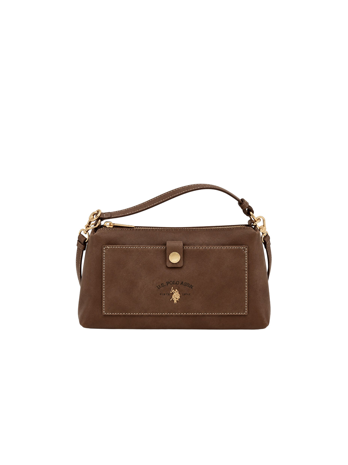 BORSA* US POLO ASSN da Donna - marrone 8869SD3 DARKBROWN