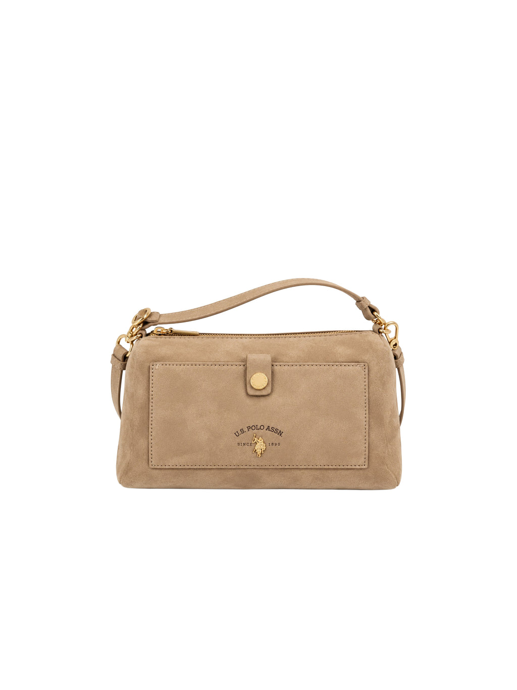 BORSA* US POLO ASSN da Donna - beige 8869SN5 SUEDE BEIGE