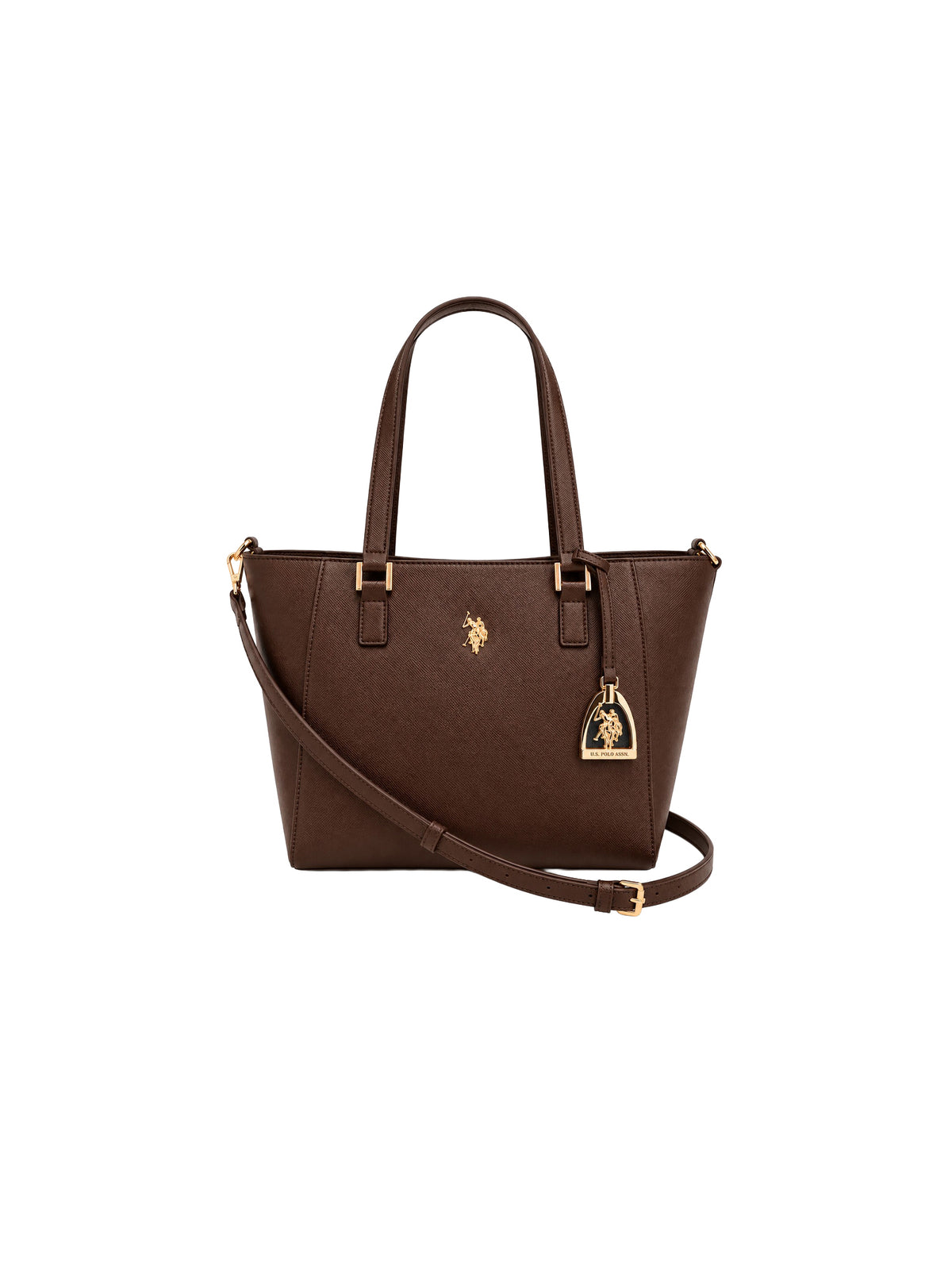 Borsa Shopper US POLO ASSN da Donna - marrone BIUJE8908511 DARKBROWN