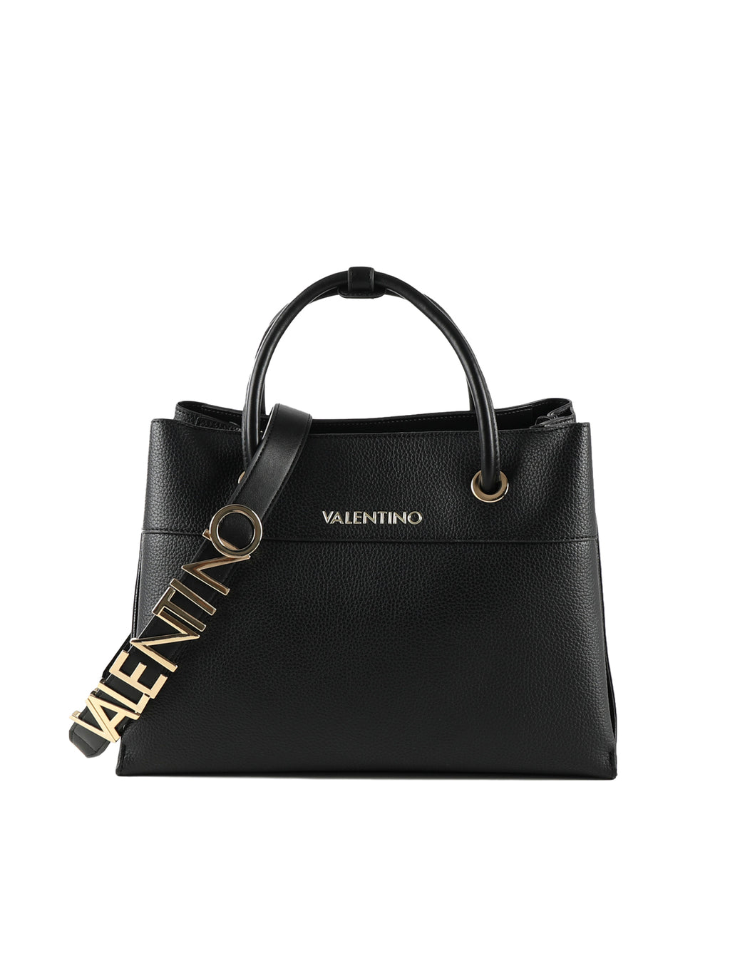 Borsa Shopper VALENTINO da Donna - nero VBS5A802001