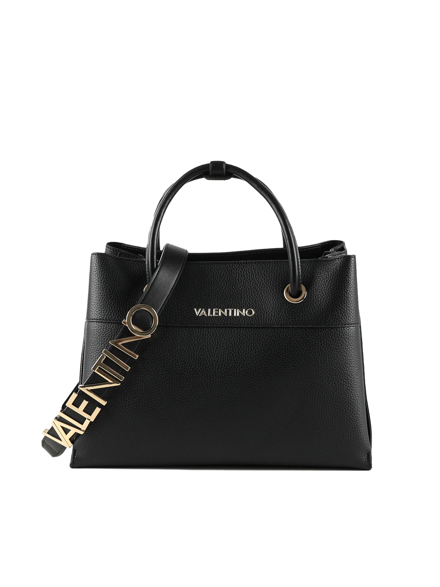 Borsa Shopper VALENTINO da Donna - nero VBS5A802001