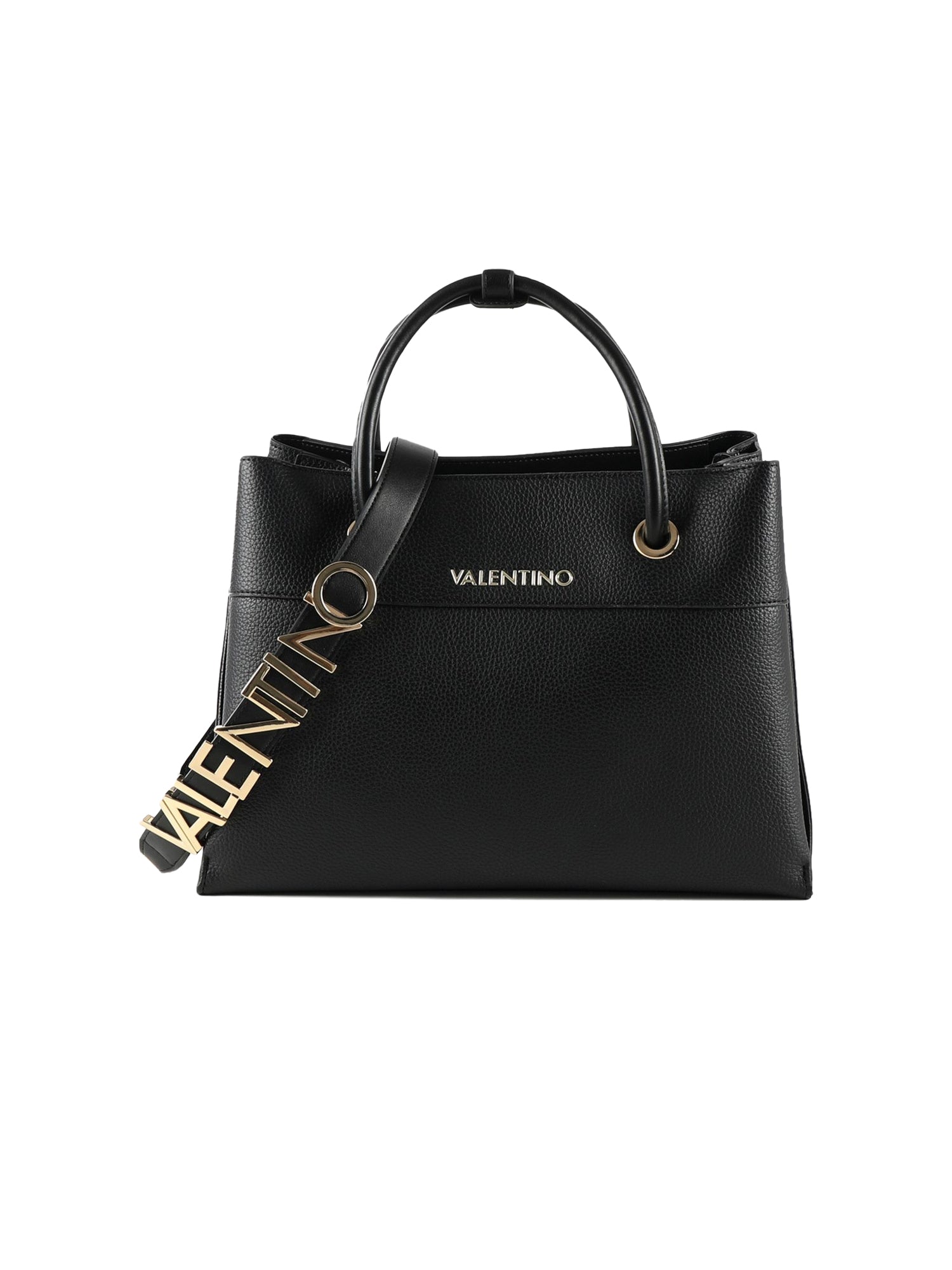 Borsa Shopper VALENTINO da Donna - nero VBS5A802001