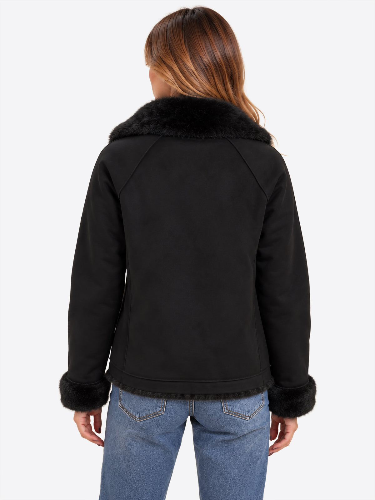 Pelliccia YES-ZEE da Donna - nero G021KI00801