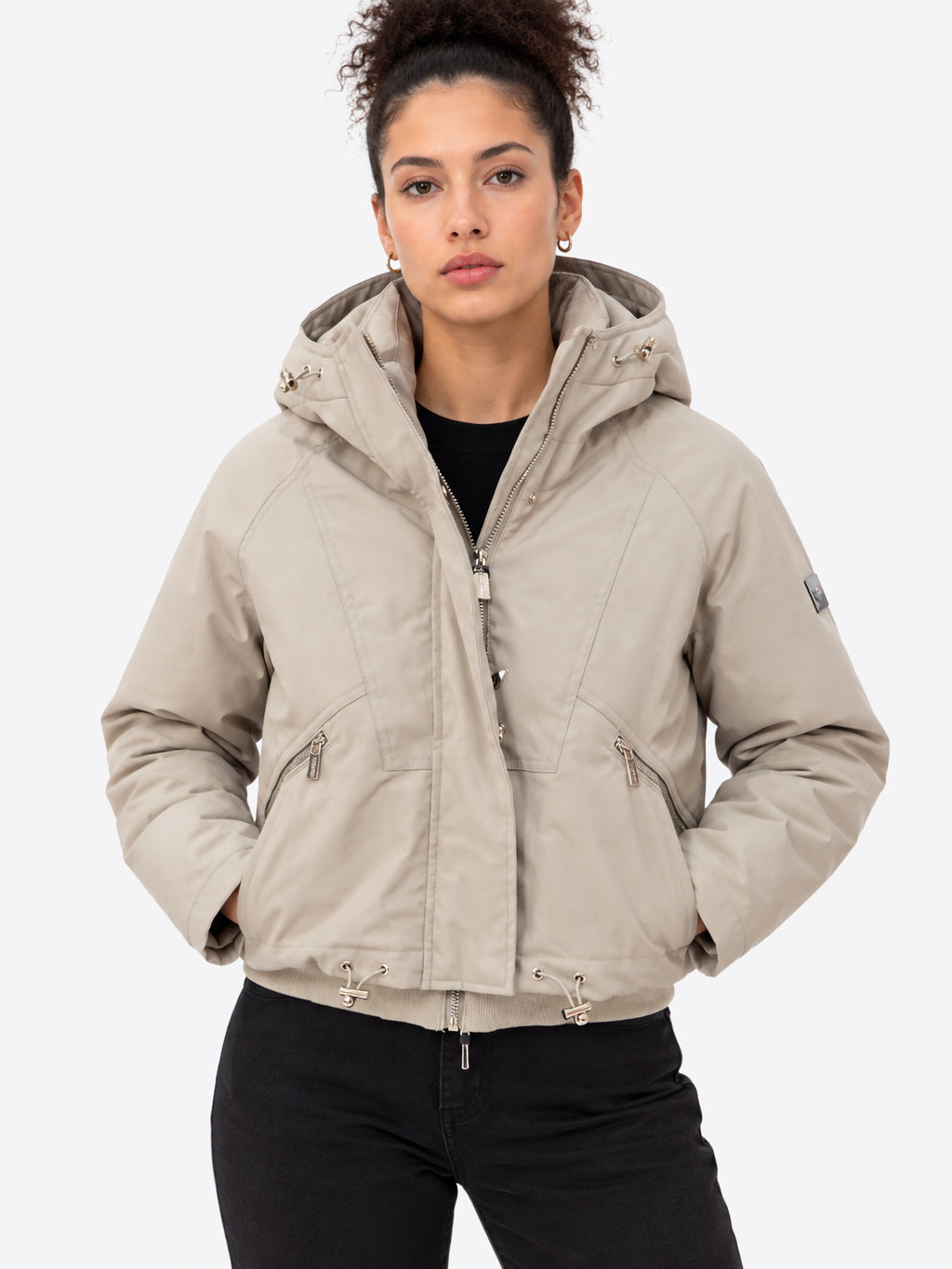 Giubbino YES-ZEE da Donna - beige J003Q200222