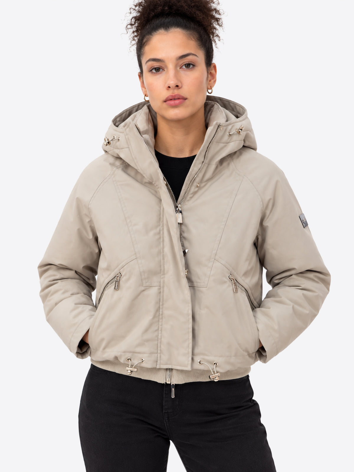 Giubbino YES-ZEE da Donna - beige J003Q200222
