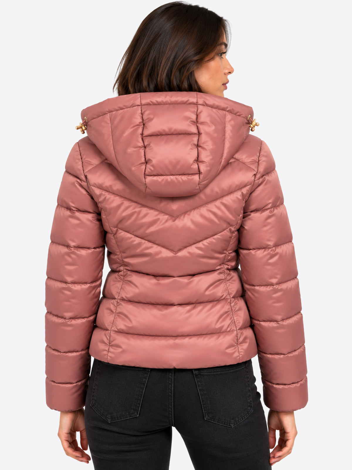 Piumino YES-ZEE da Donna - rosa J007M500406