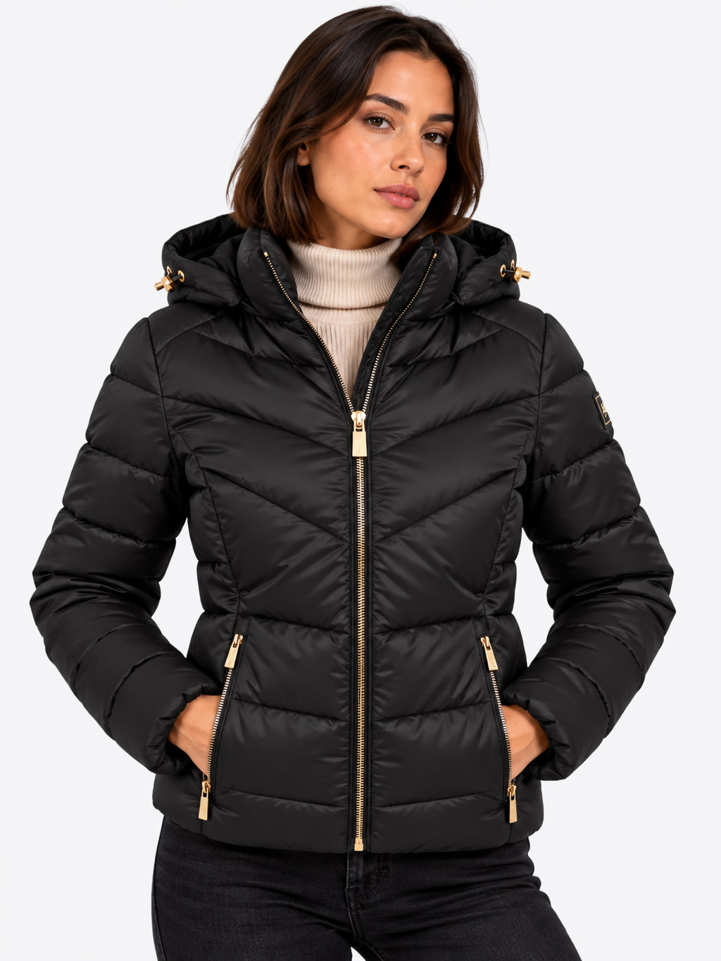 Piumino YES-ZEE da Donna - nero J007M500801