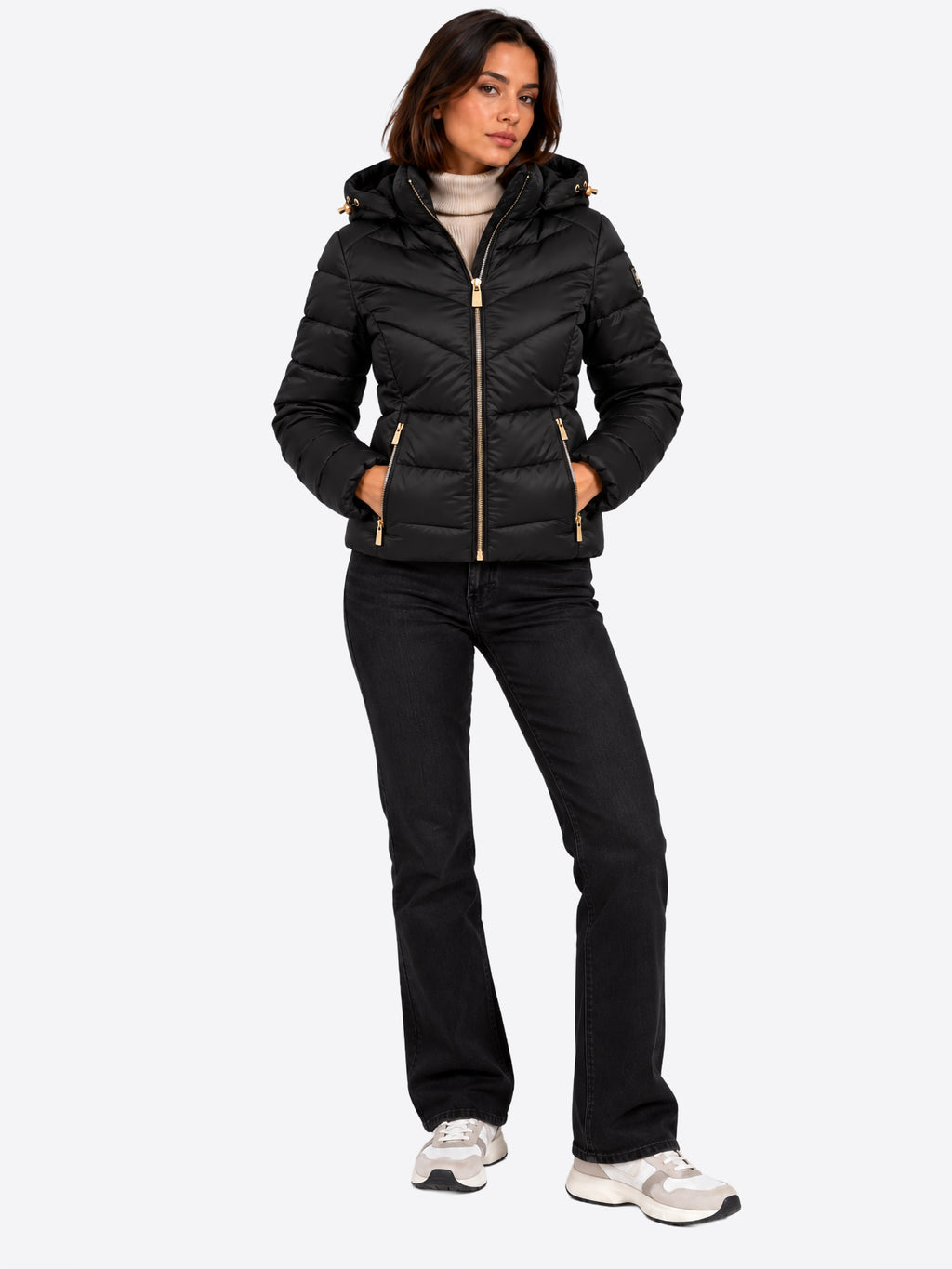 Piumino YES-ZEE da Donna - nero J007M500801