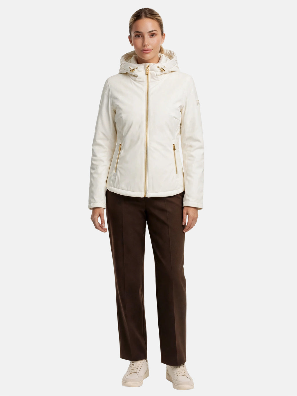 Giubbino YES-ZEE da Donna - beige J028M200157