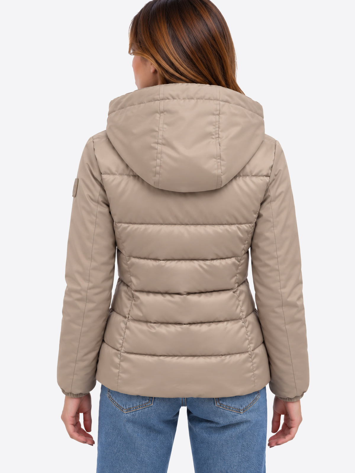 Piumino YES-ZEE da Donna - beige J045M500222